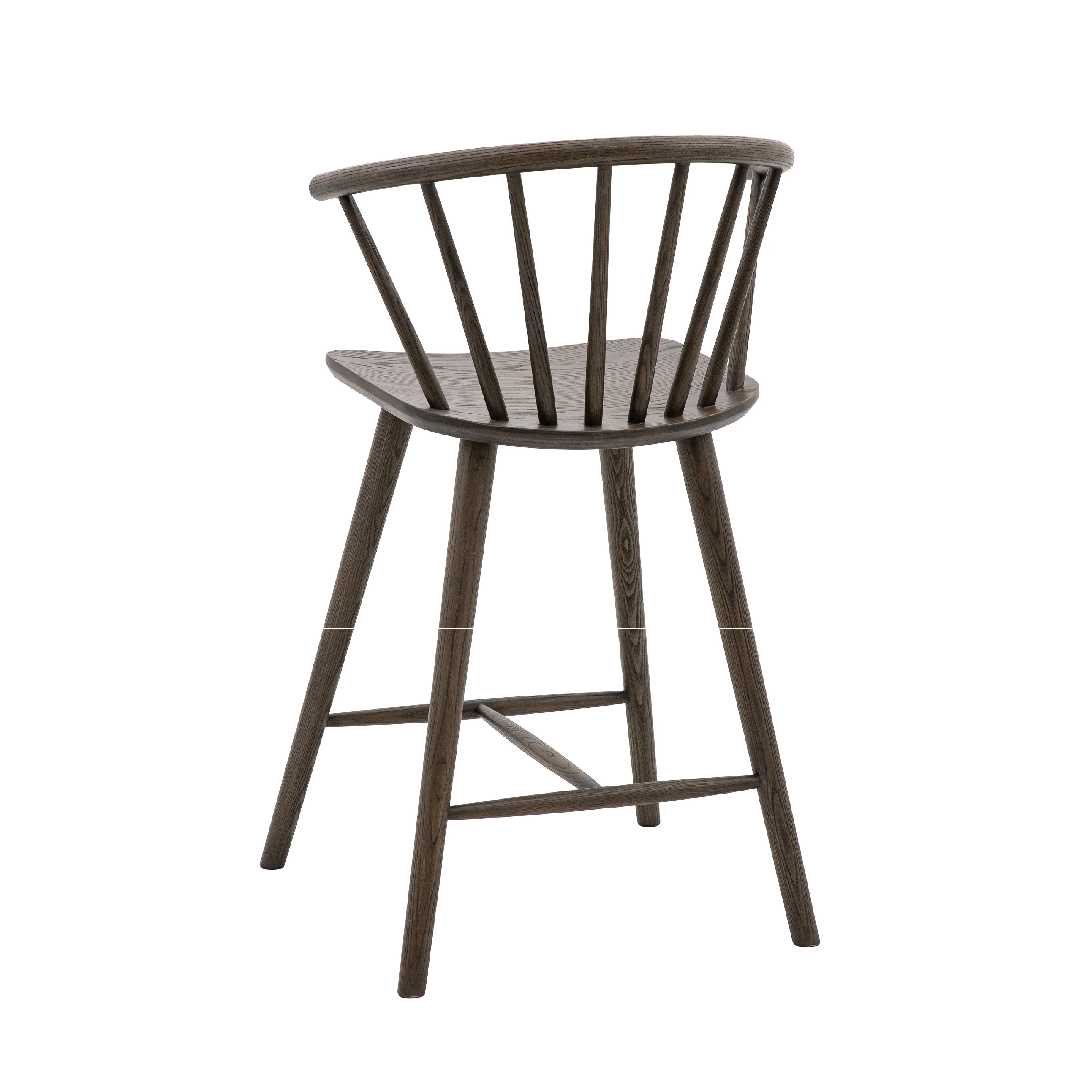 Craft Oak Barstool | Mocha Brown - Image 5