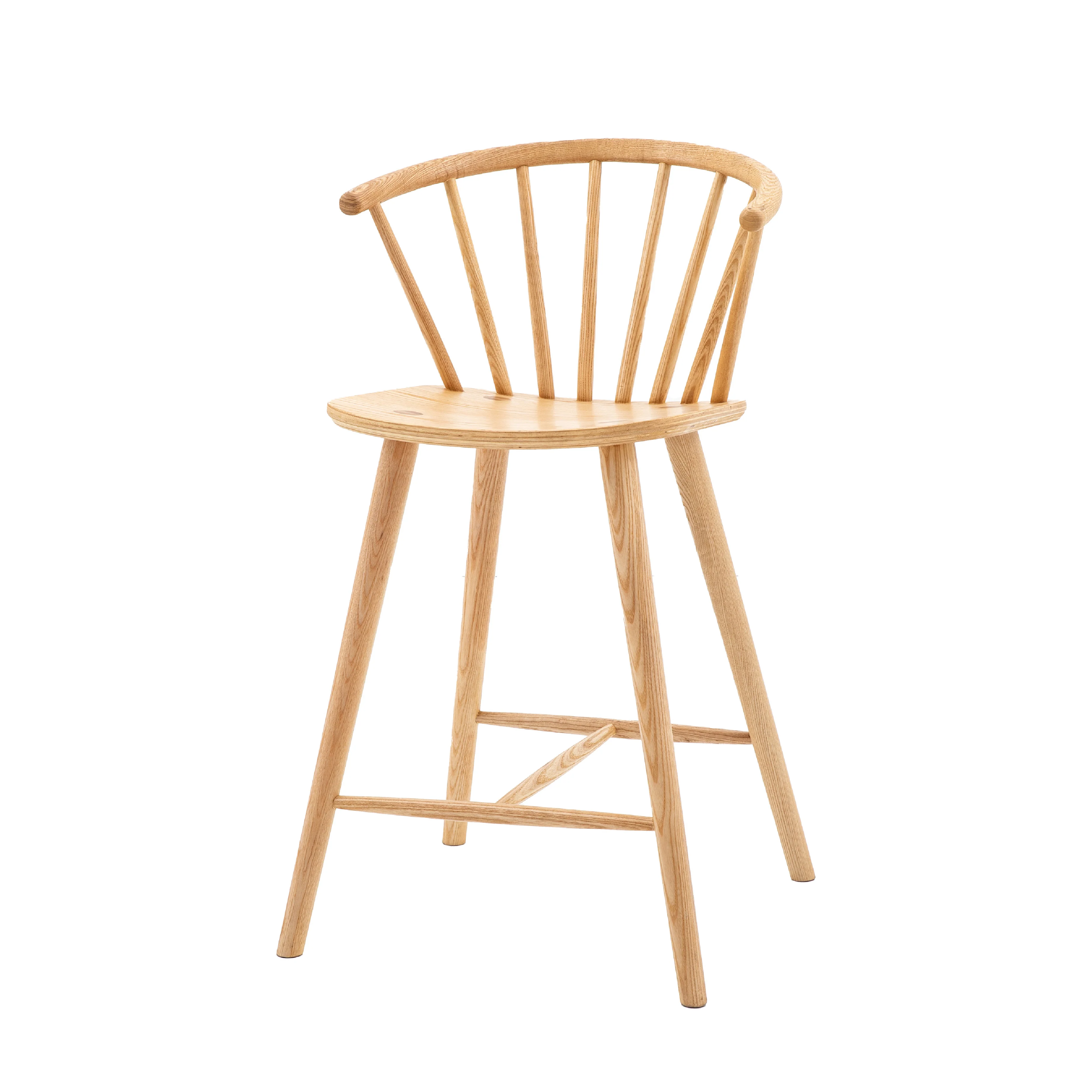Craft Oak Barstool | Natural - Image 3