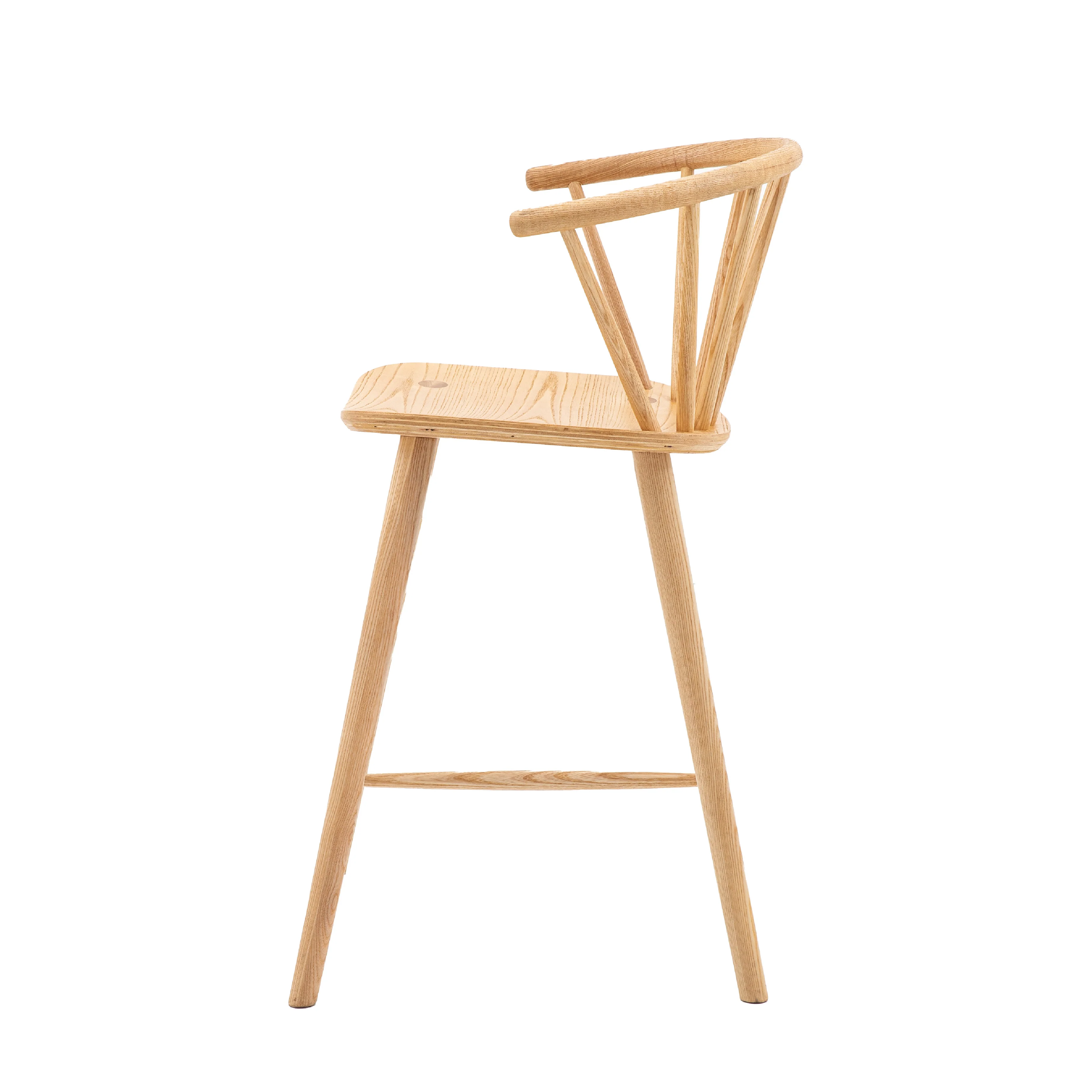 Craft Oak Barstool | Natural - Image 4