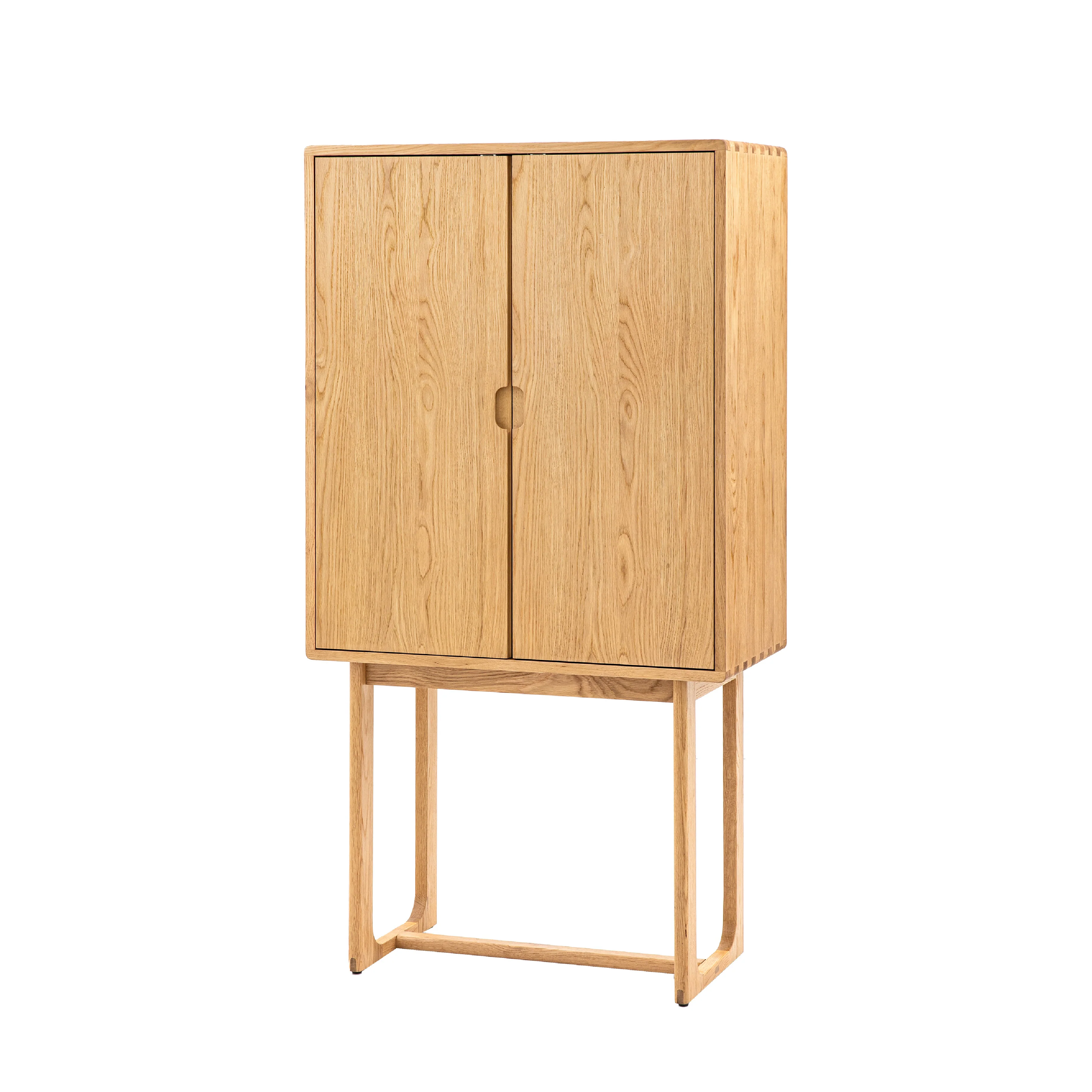 Craft Oak Cocktail Cabinet | Natural - Image 3