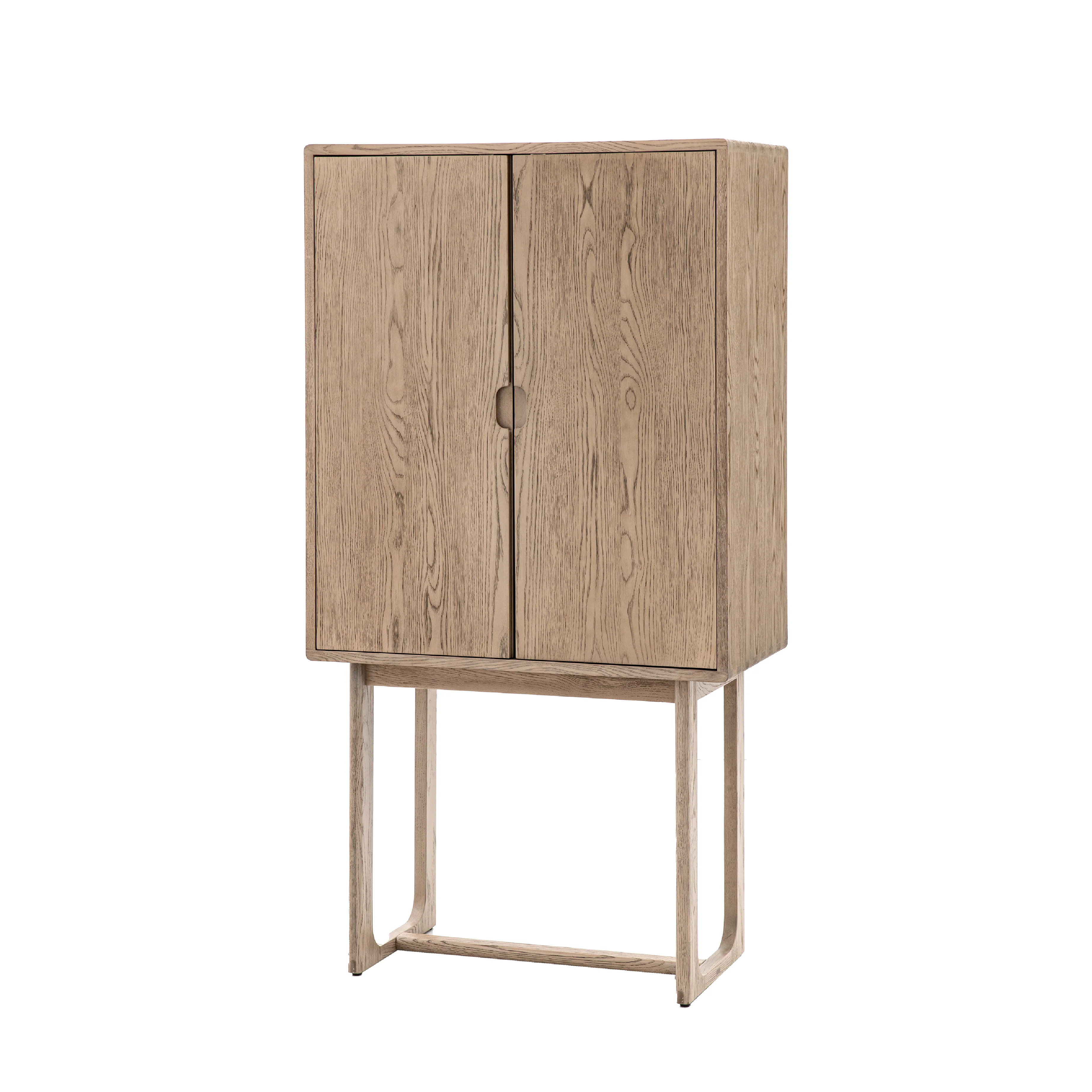Craft Oak Cocktail Cabinet | Smoked - Image 3