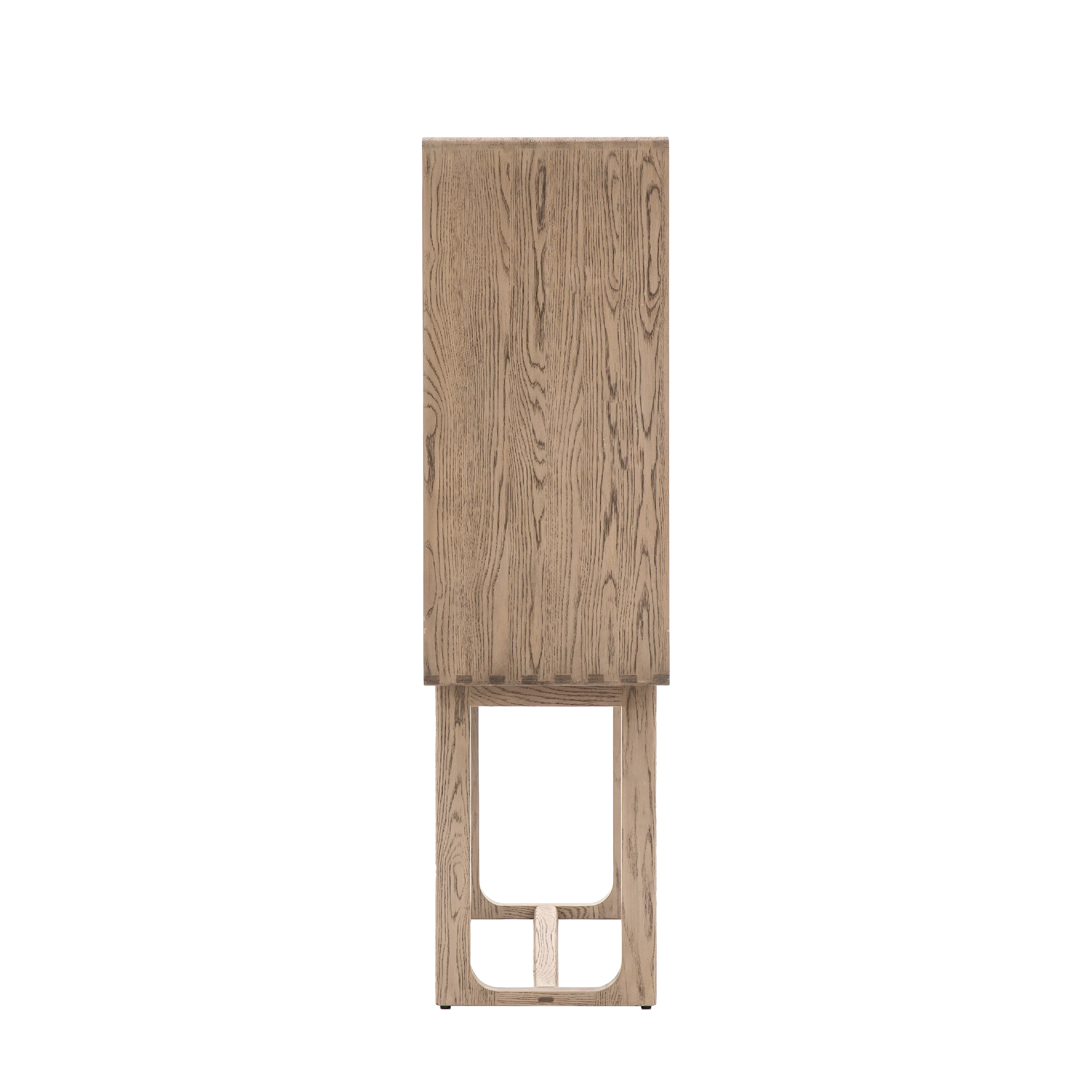 Craft Oak Cocktail Cabinet | Smoked - Image 4