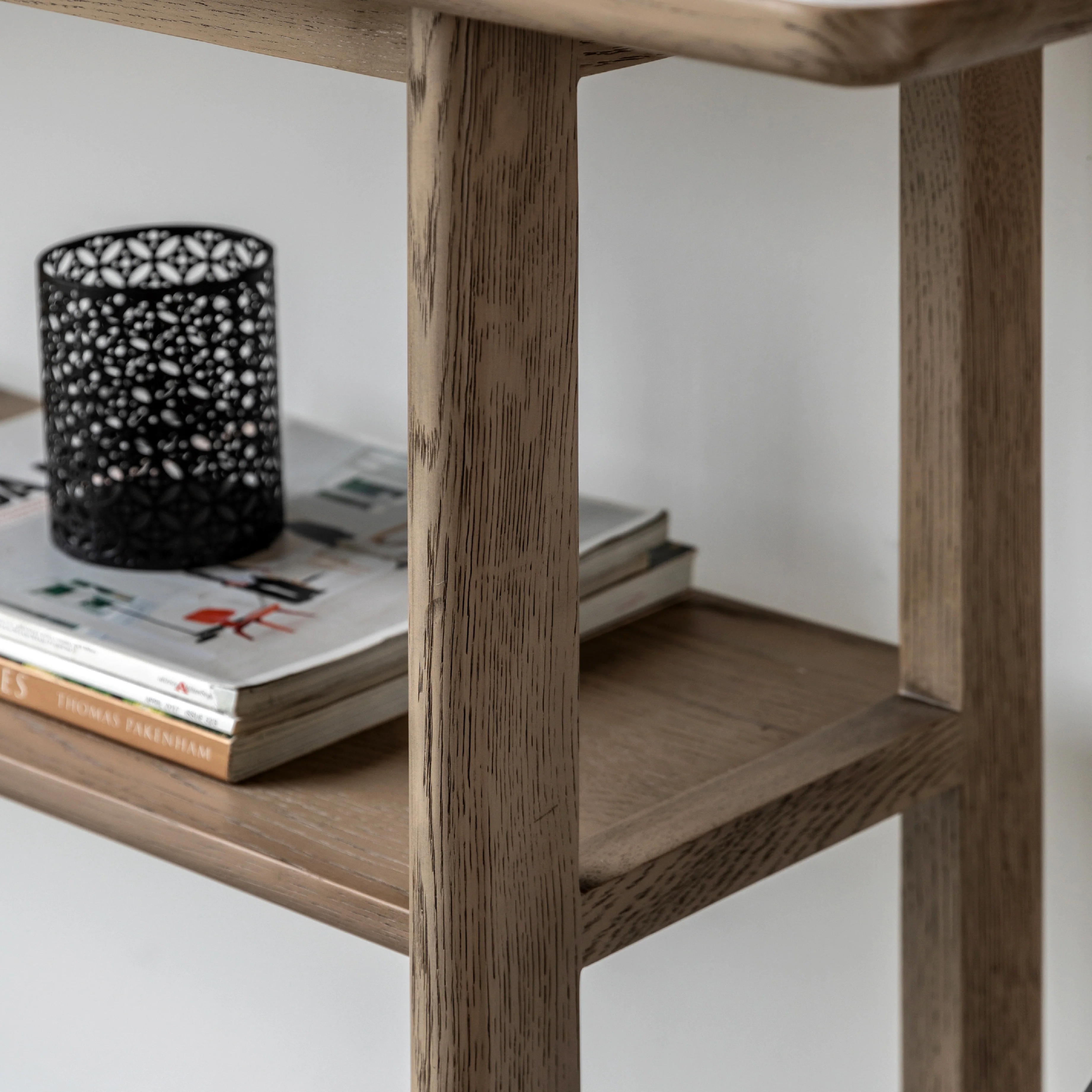 Craft Oak Console Table | Smoked - Image 2
