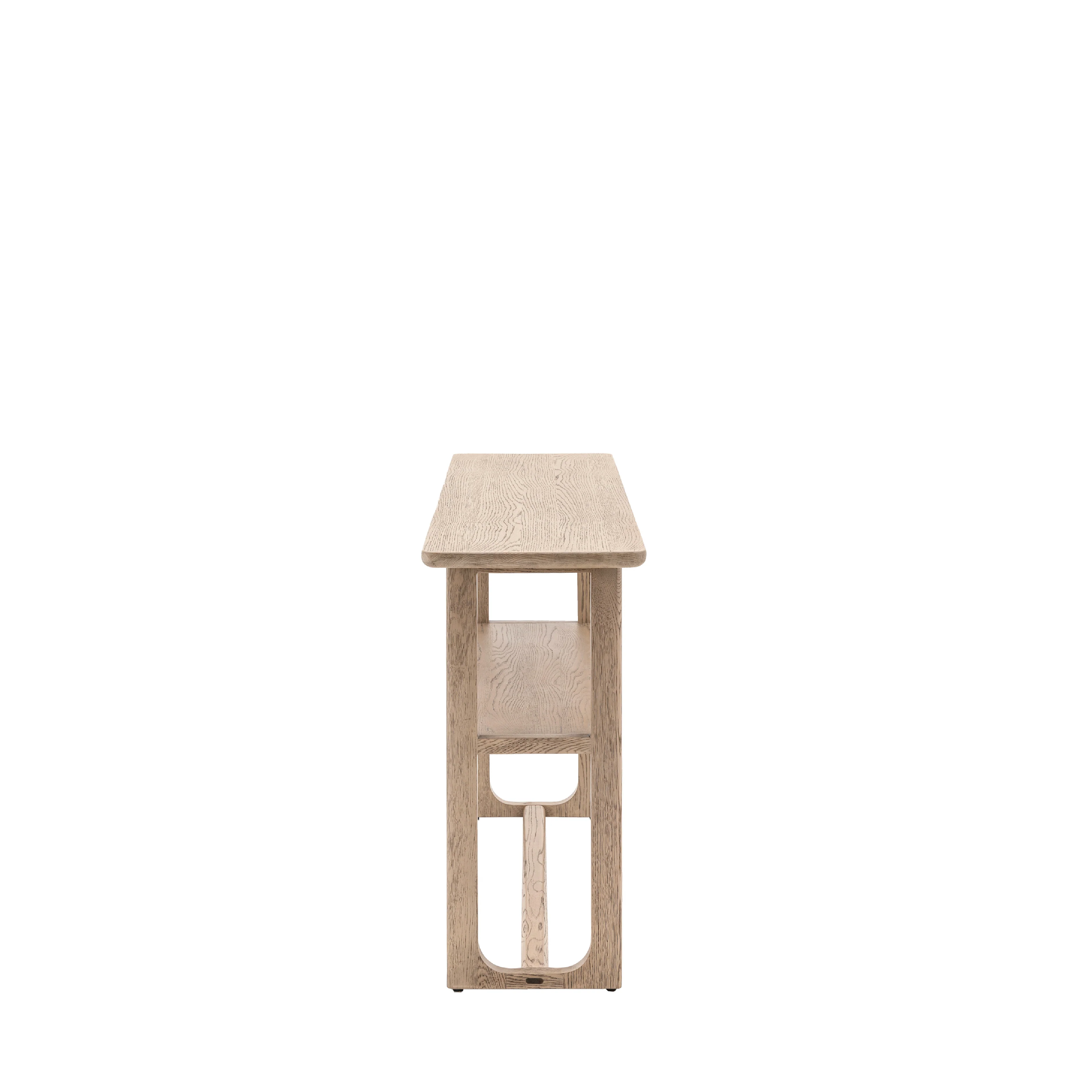 Craft Oak Console Table | Smoked - Image 4