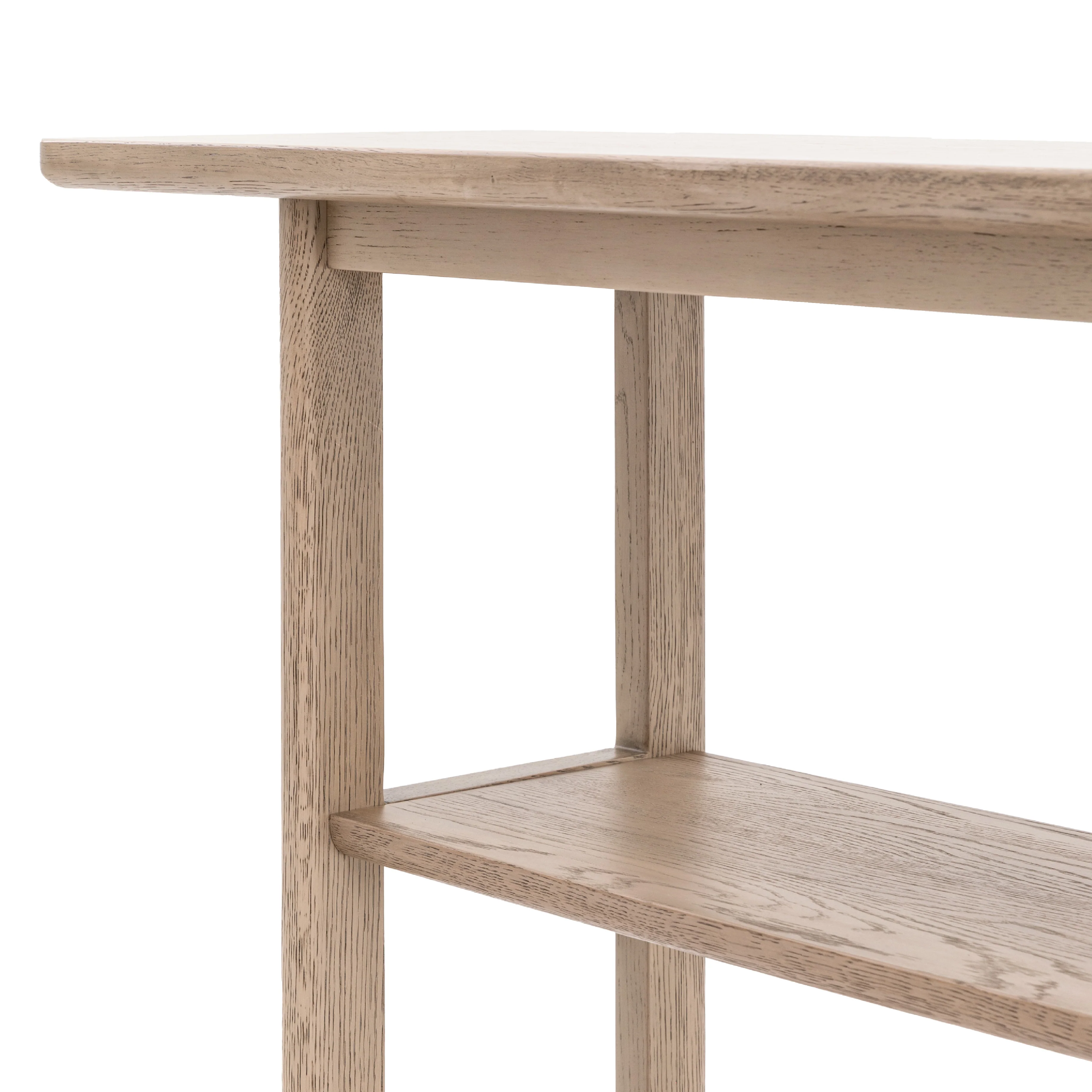 Craft Oak Console Table | Smoked - Image 5