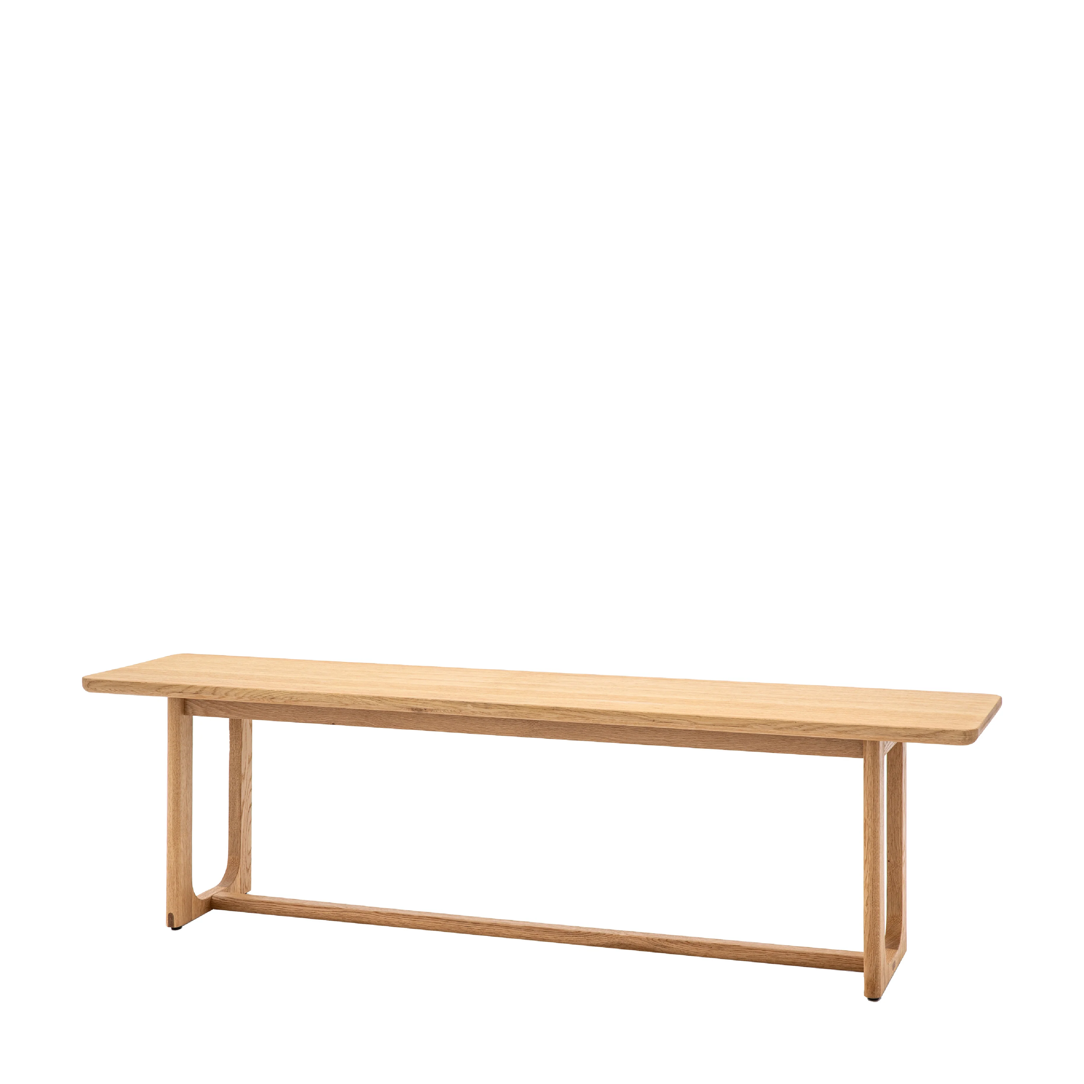 Craft Oak Dining Bench | Natural - Image 3