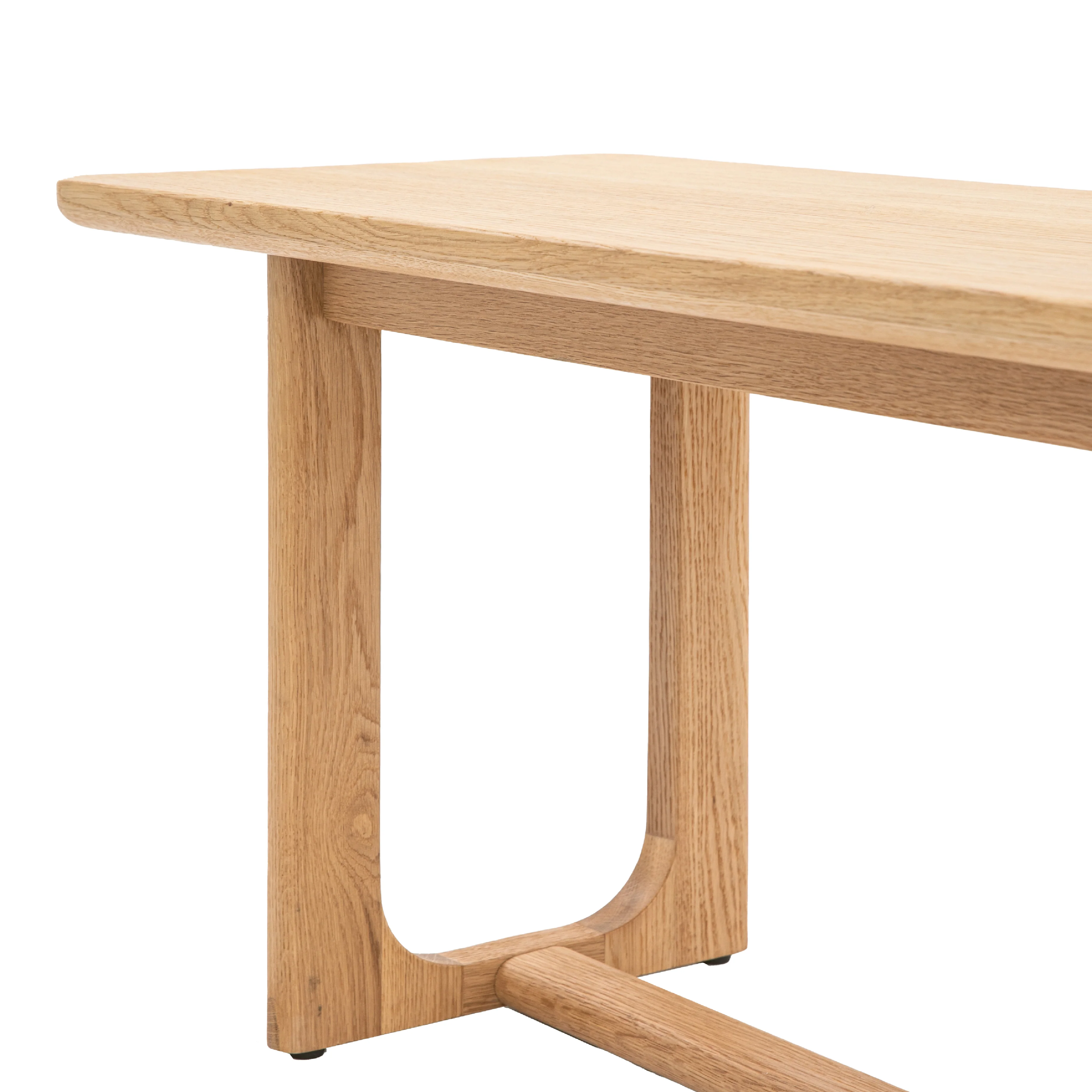 Craft Oak Dining Bench | Natural - Image 5