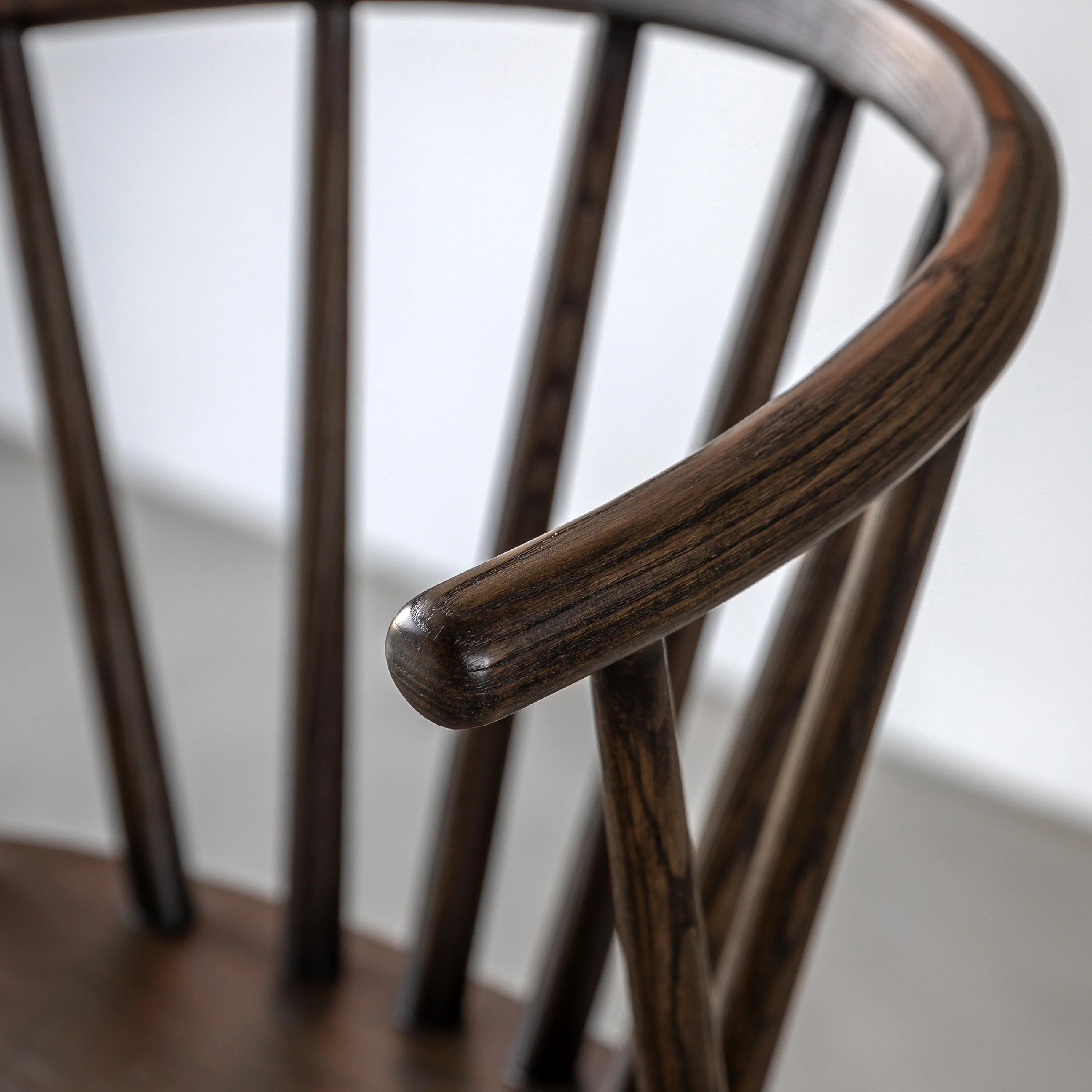 Craft Oak Dining Chairs | Mocha Brown | Set of 2 - Image 2