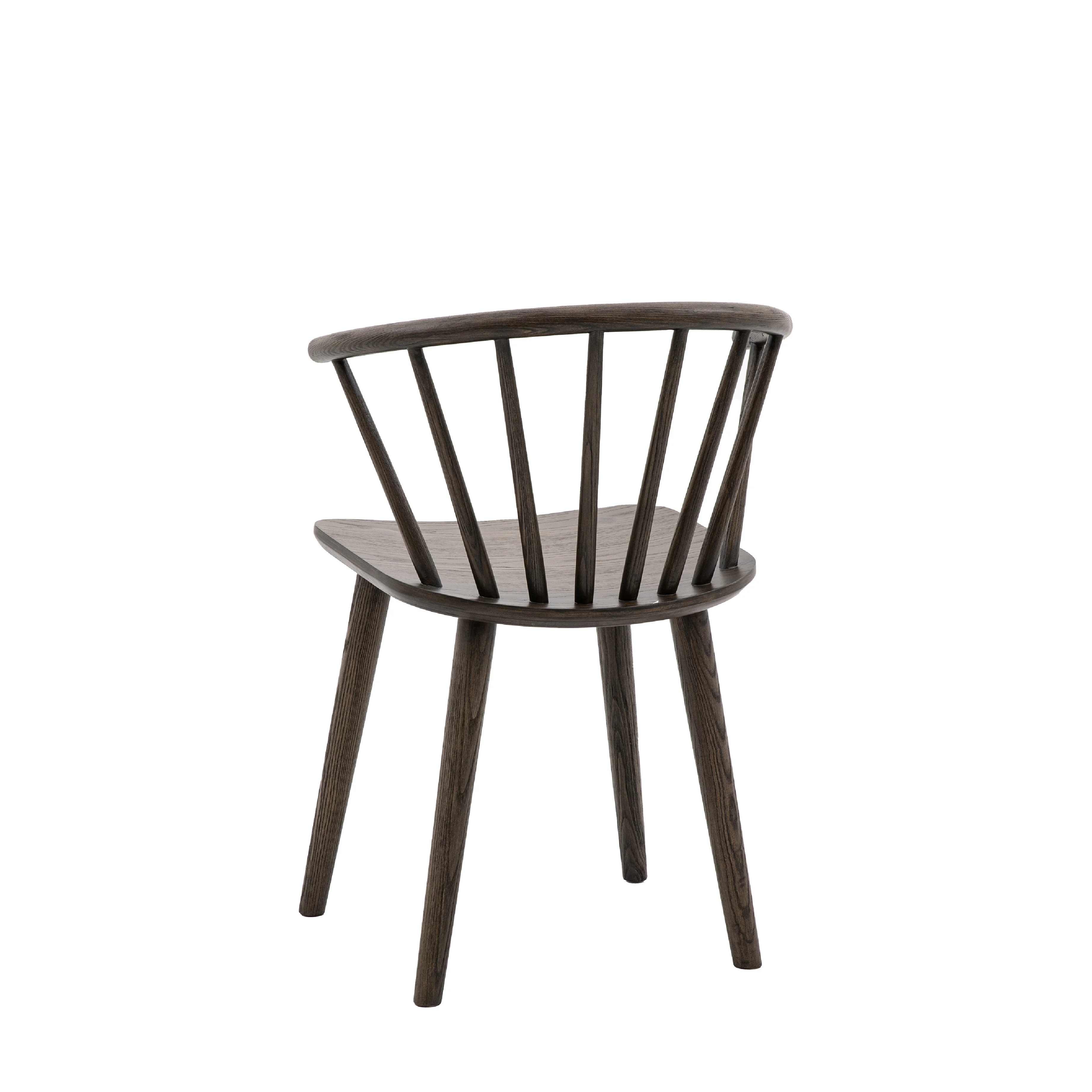 Craft Oak Dining Chairs | Mocha Brown | Set of 2 - Image 5
