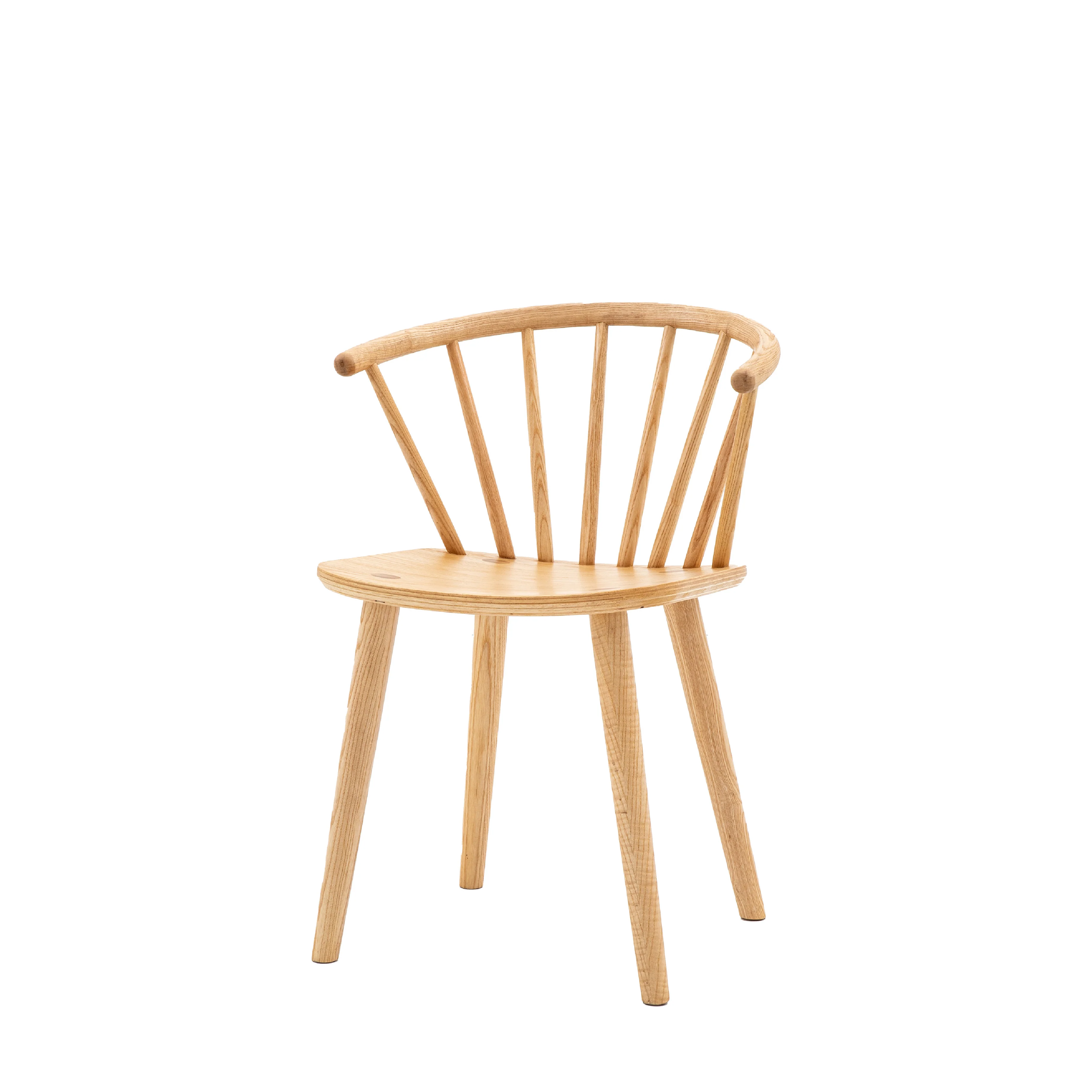 Craft Oak Dining Chairs | Natural | Set of 2 - Image 3