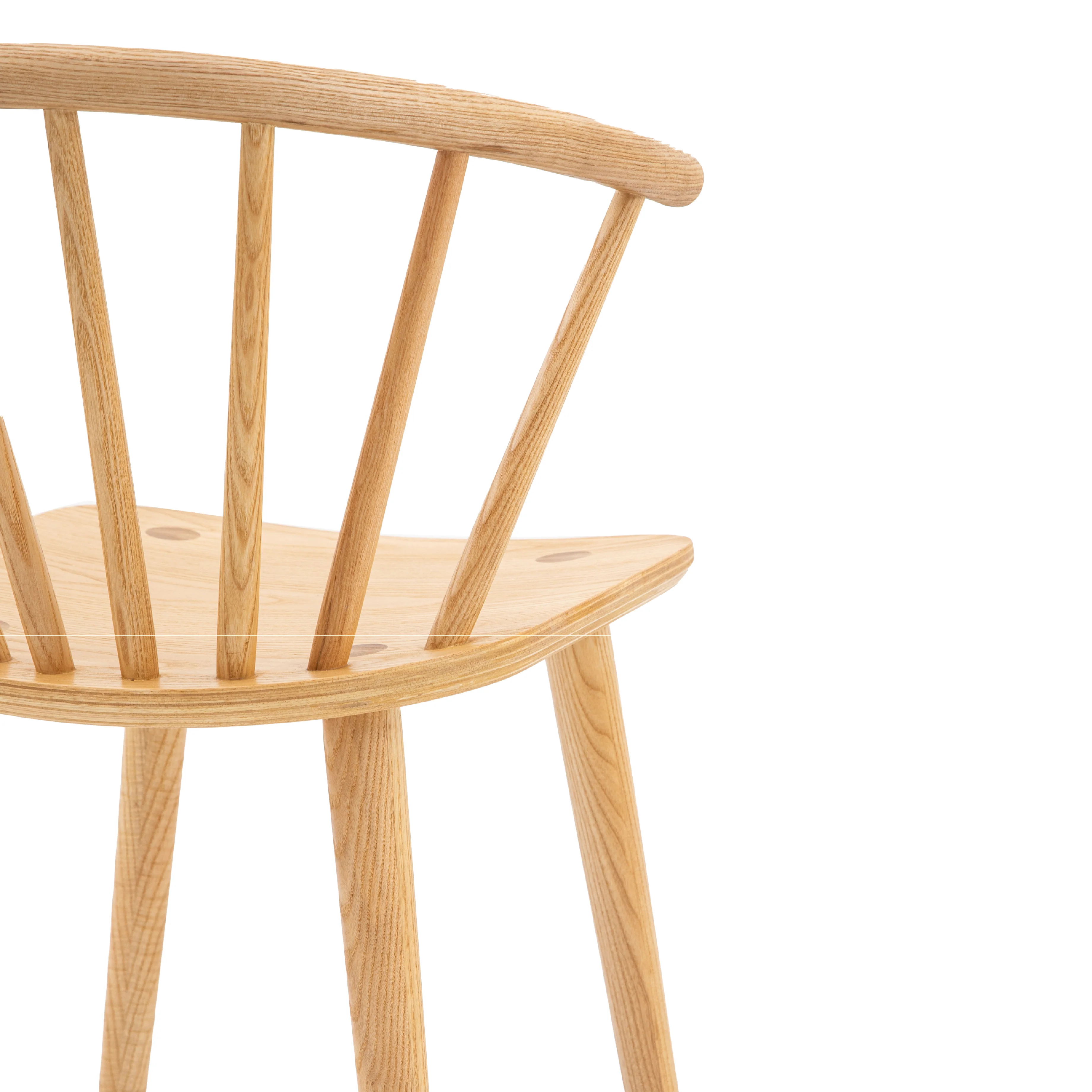 Craft Oak Dining Chairs | Natural | Set of 2 - Image 5