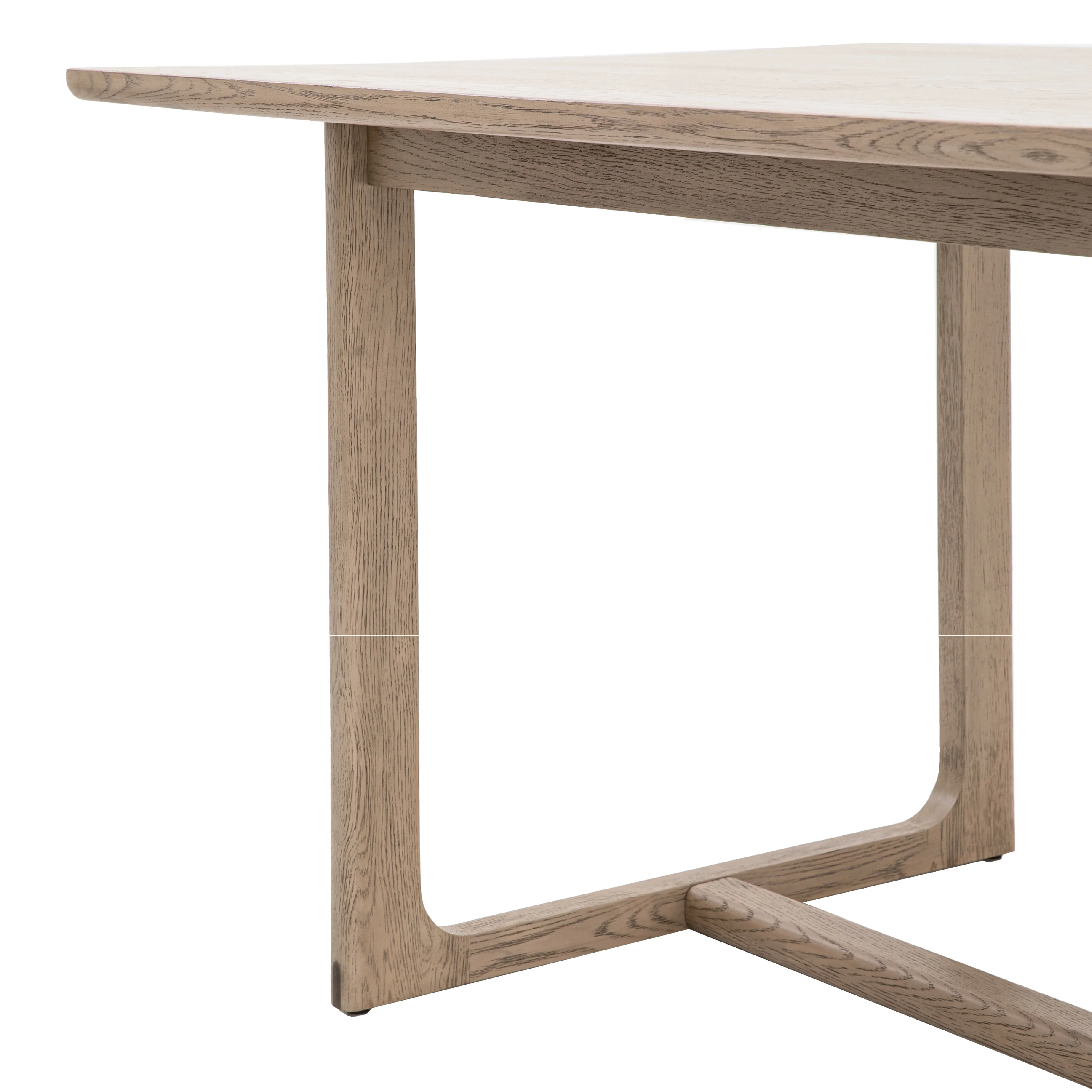 Craft Oak Dining Table | Smoked - Image 5