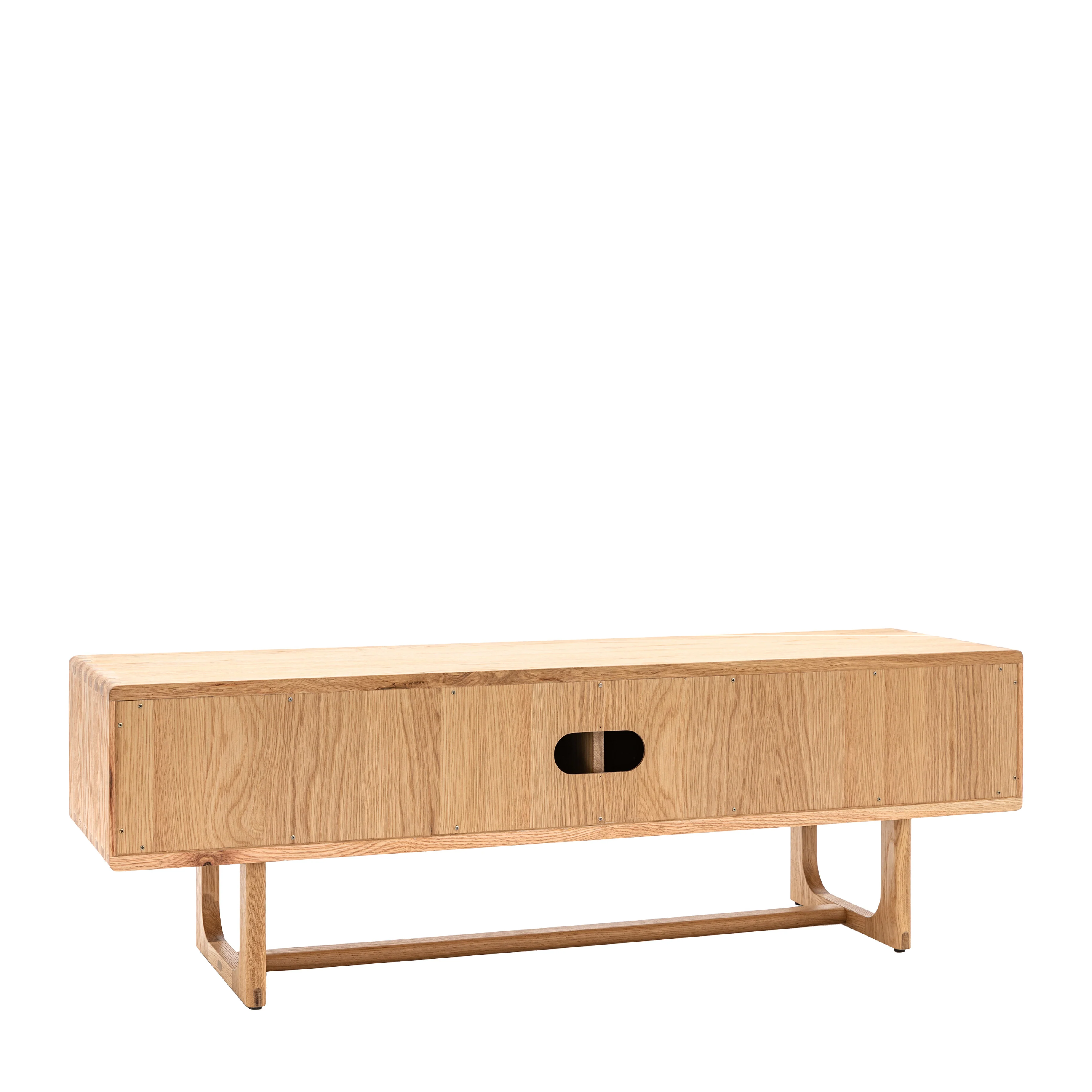 Craft Oak Media Unit | Natural - Image 5