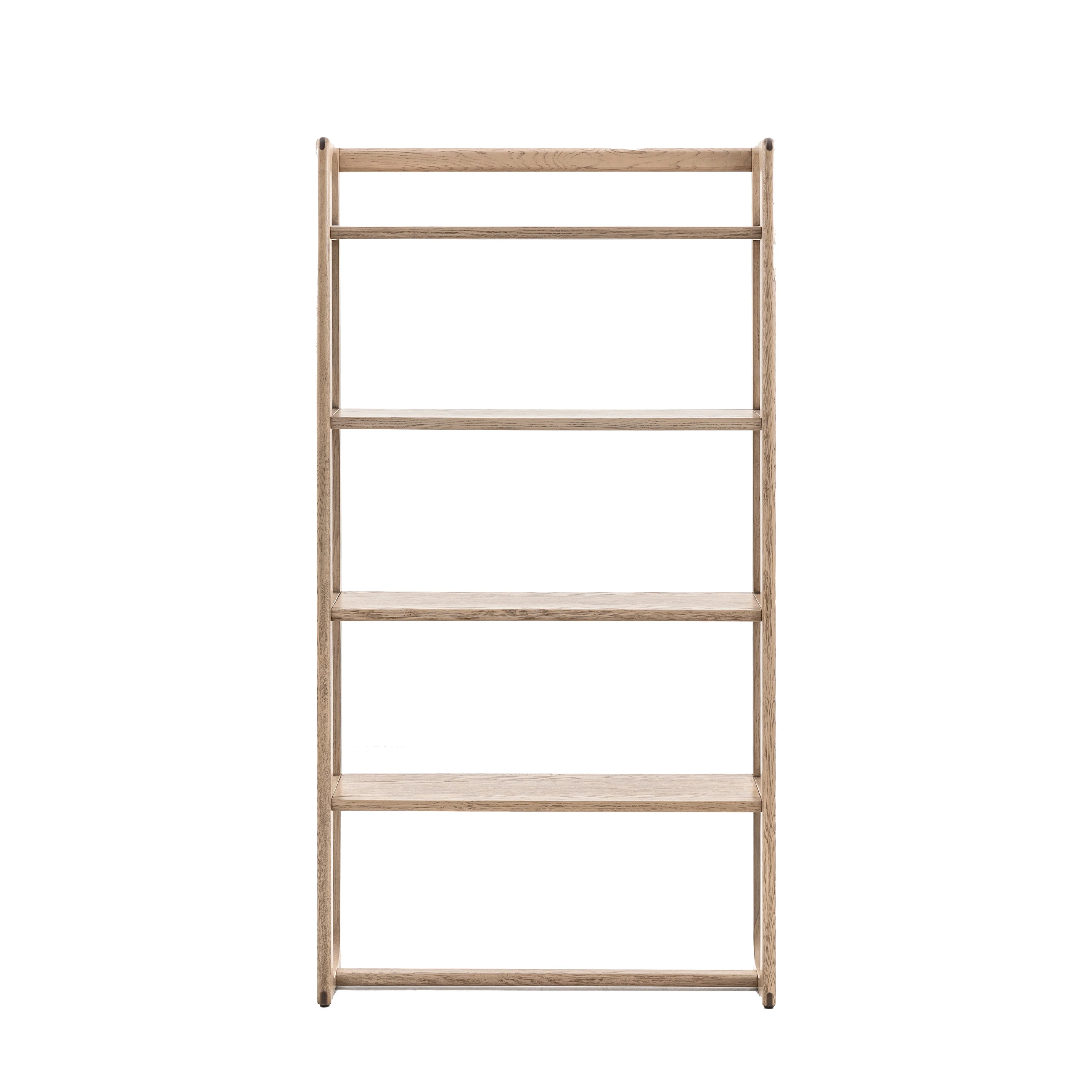 Craft Oak Open Display Unit | Smoked | Tall - Image 5