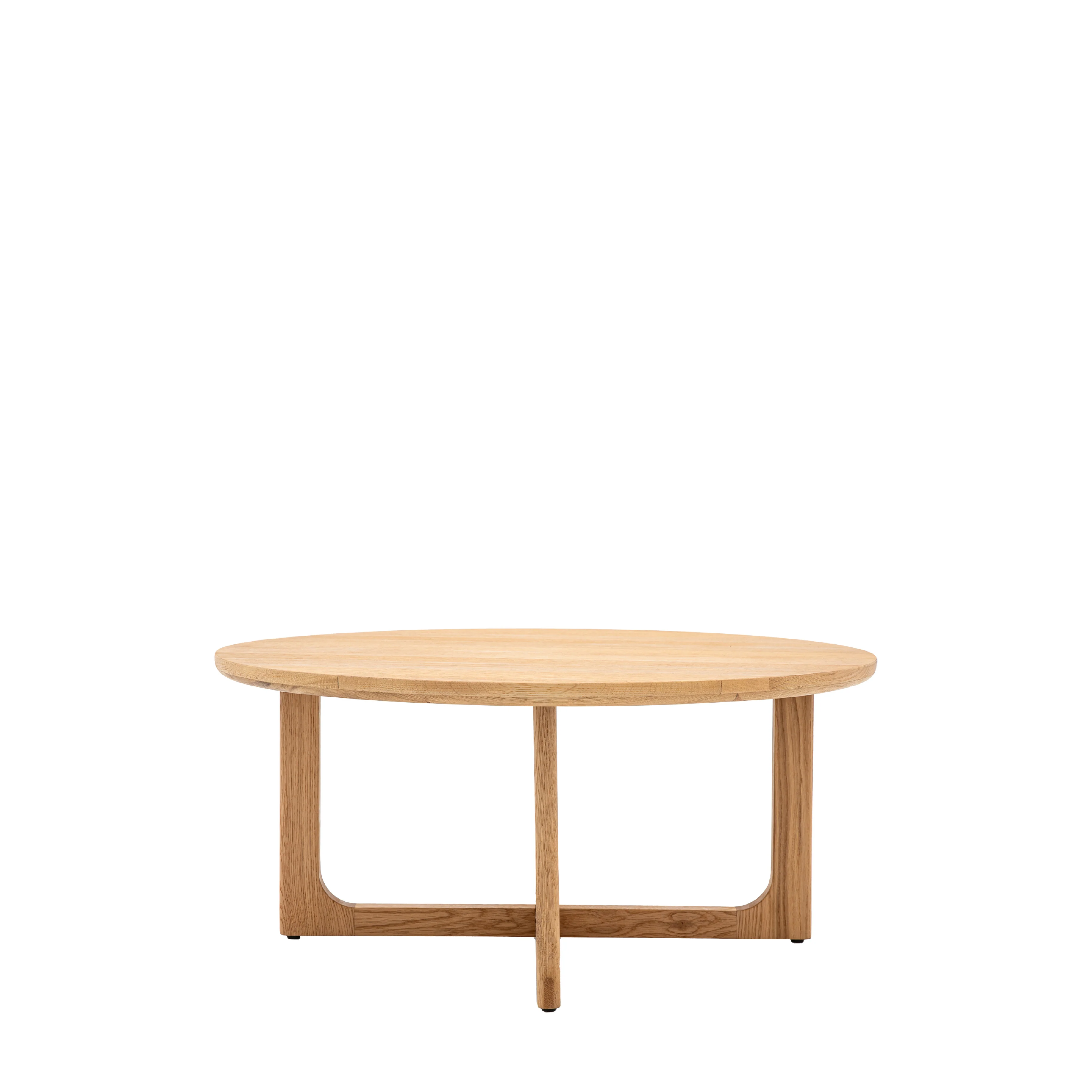 Craft Oak Round Coffee Table | Natural - Image 3