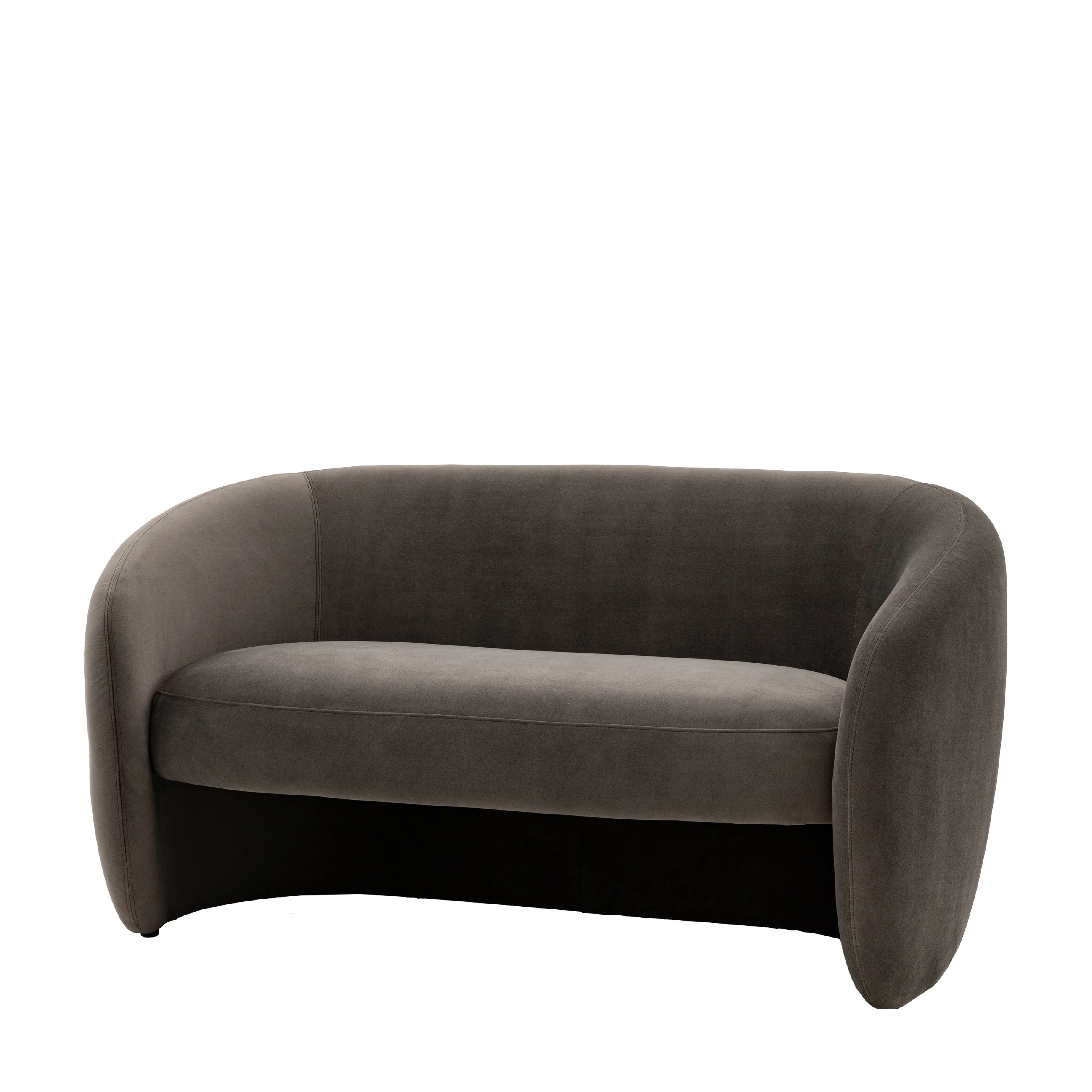 Curvo Retro 2 Seat Sofa | Espresso - Image 3