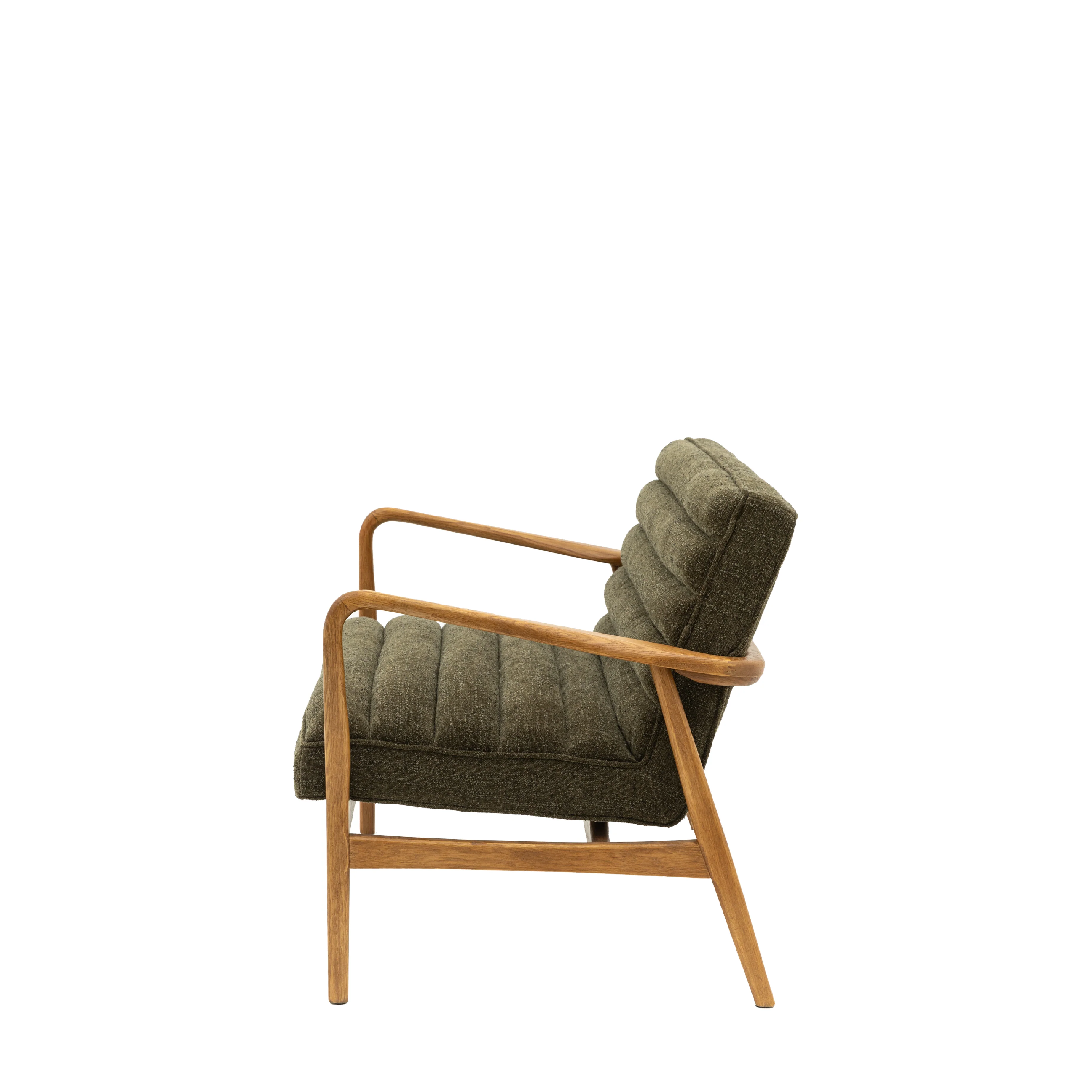 Datsun Boucle 2 Seat Sofa | Green - Image 4