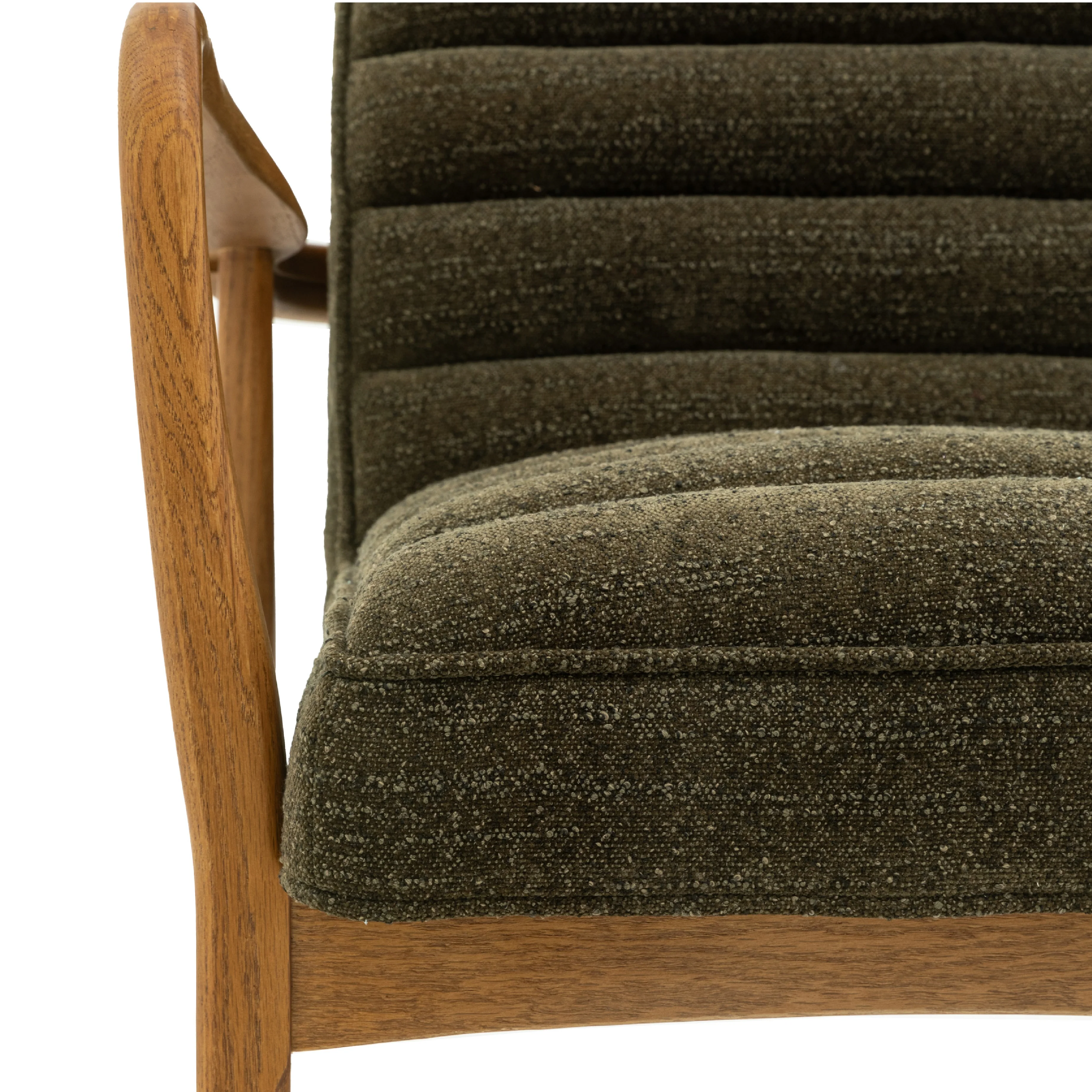 Datsun Boucle Armchair | Green - Image 5
