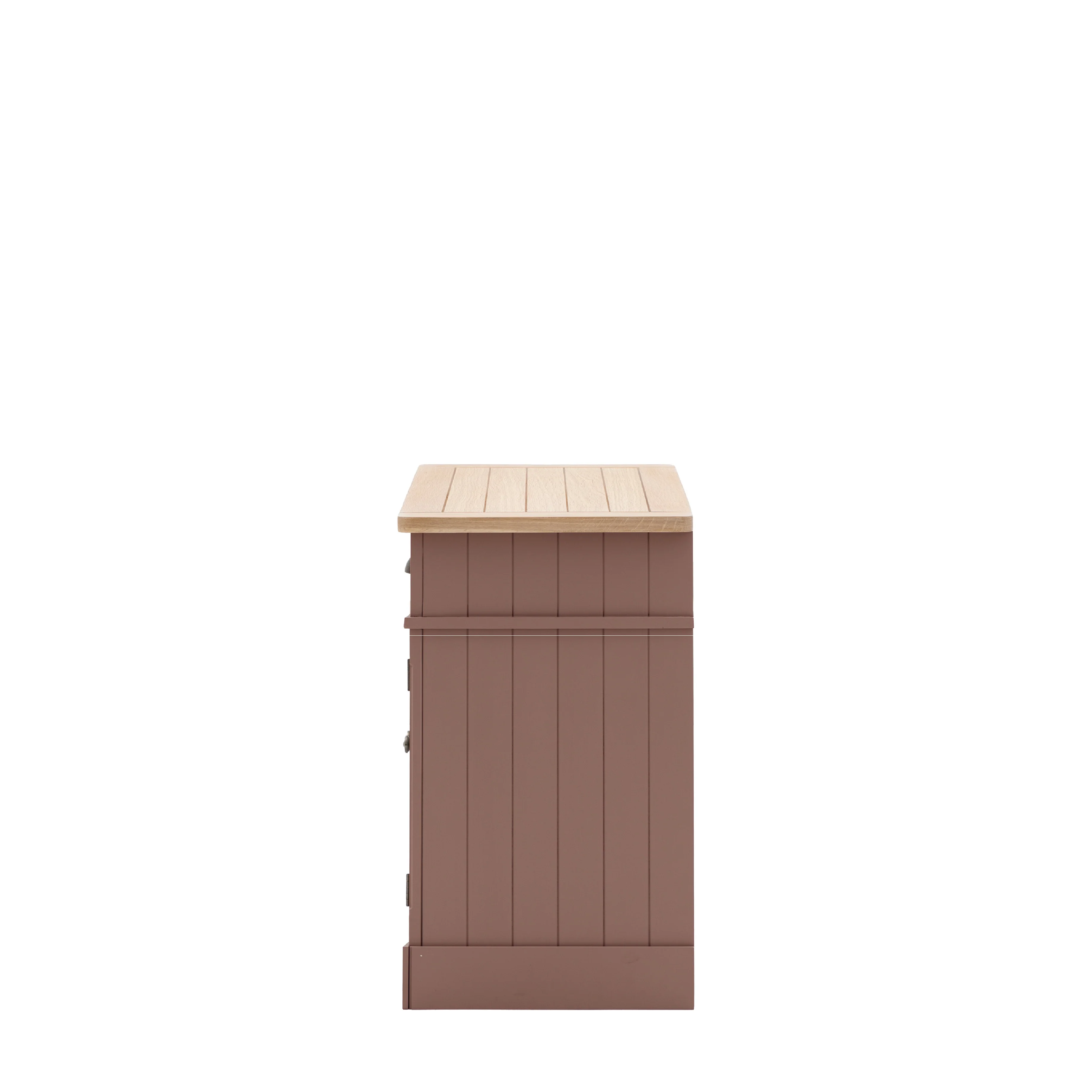 Eton Farmhouse 1 Drawer Sideboard | Clay - Image 4