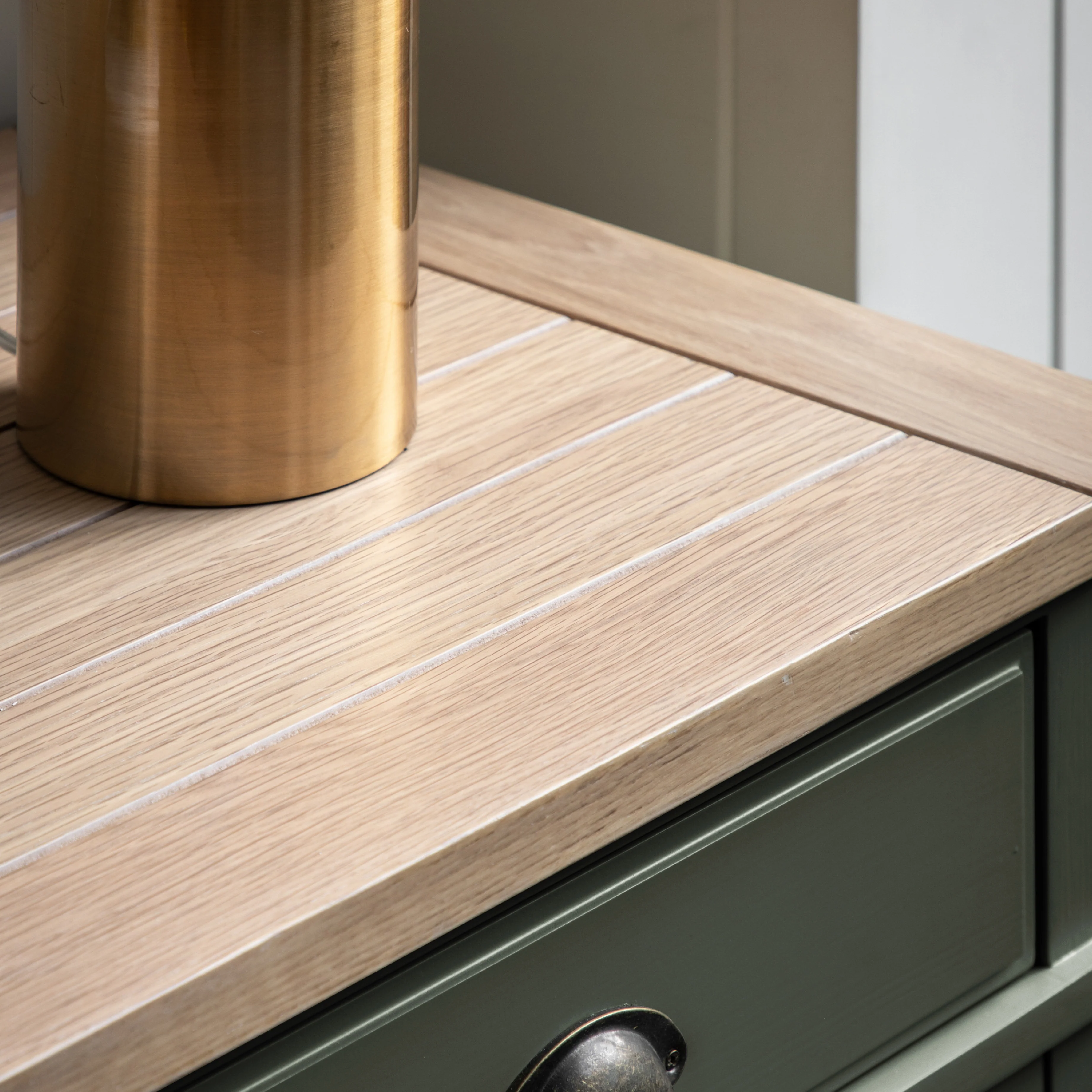 Eton Farmhouse 1 Drawer Sideboard | Moss - Image 2