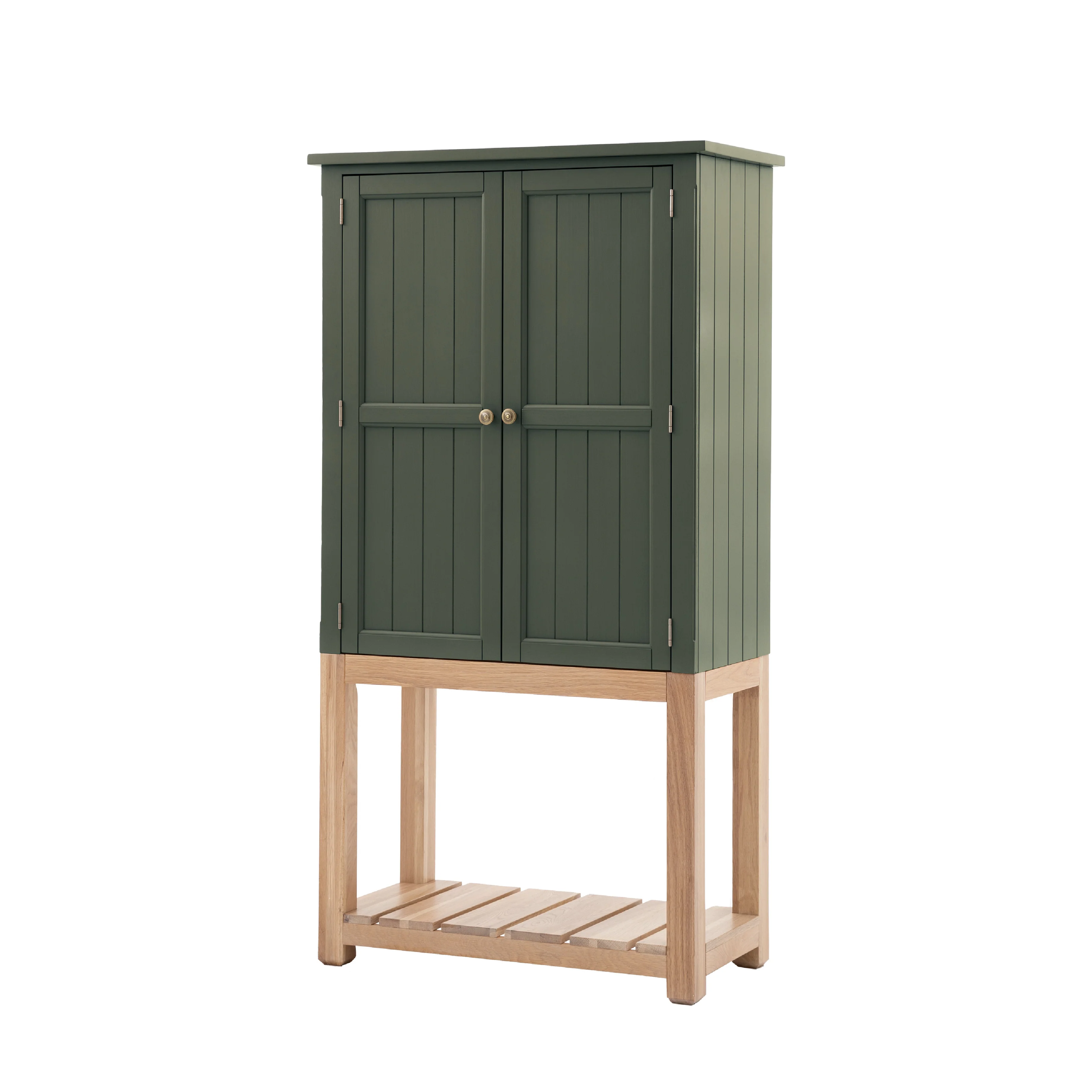 Eton Farmhouse 2 Door Cupboard | Moss - Image 3