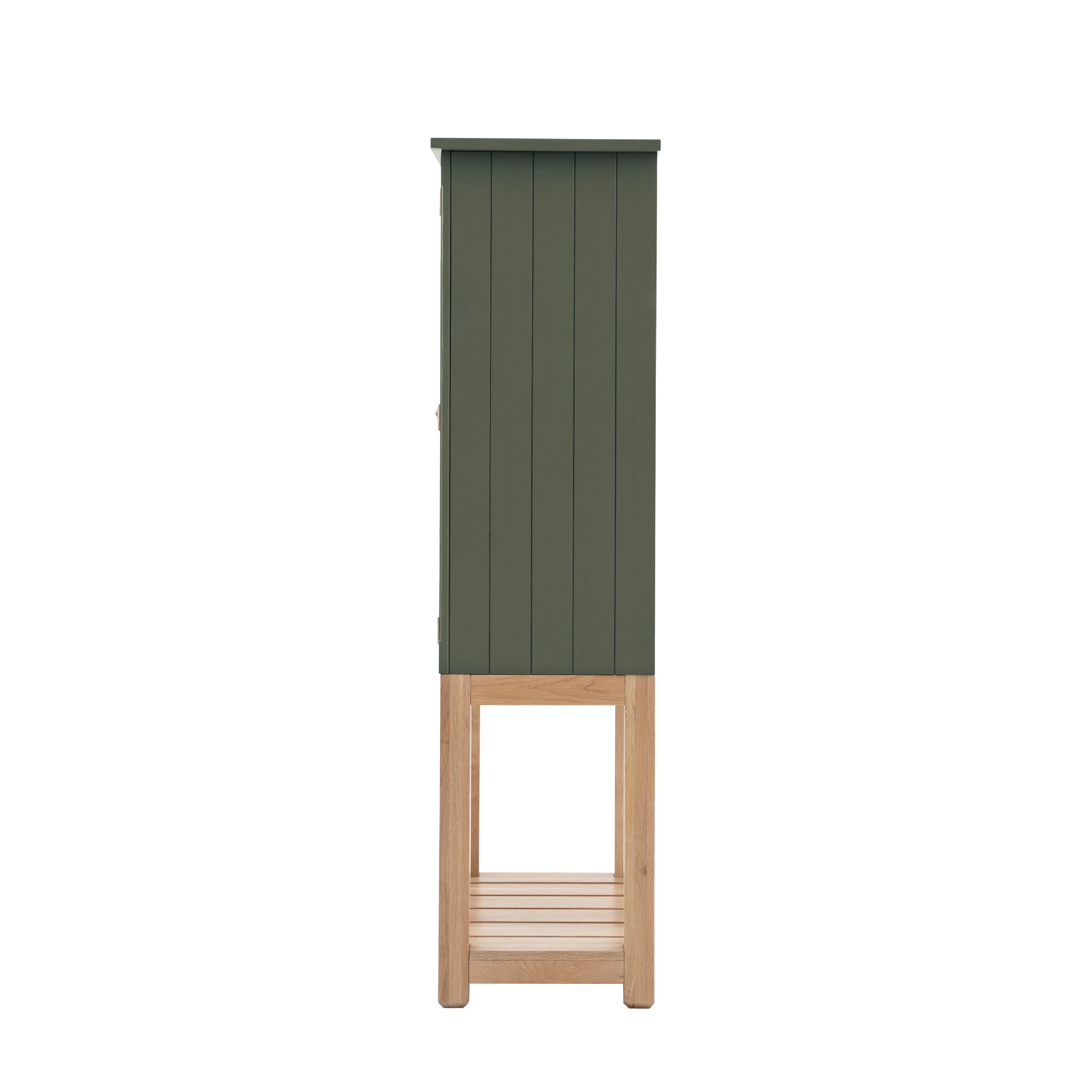 Eton Farmhouse 2 Door Cupboard | Moss - Image 4