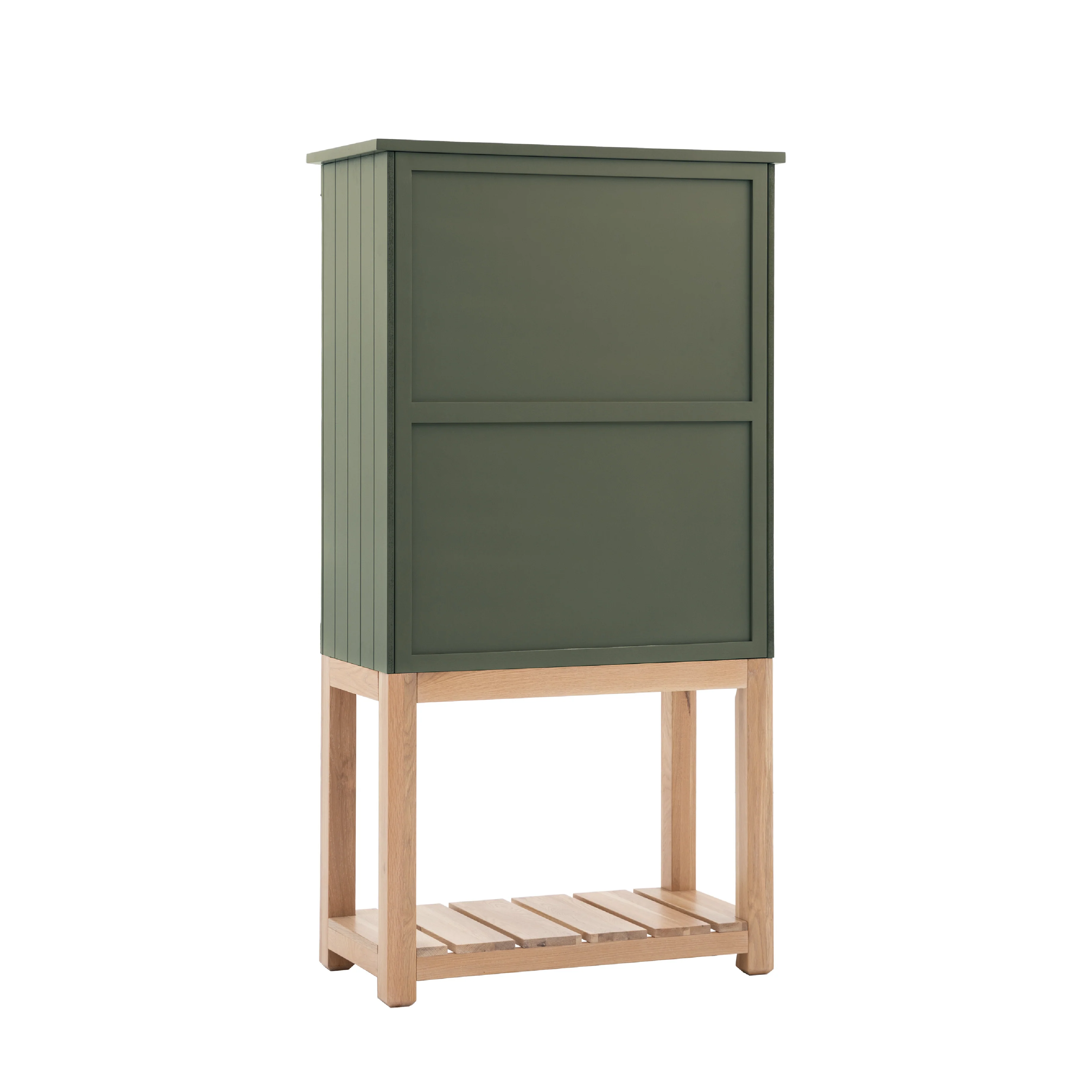 Eton Farmhouse 2 Door Cupboard | Moss - Image 5