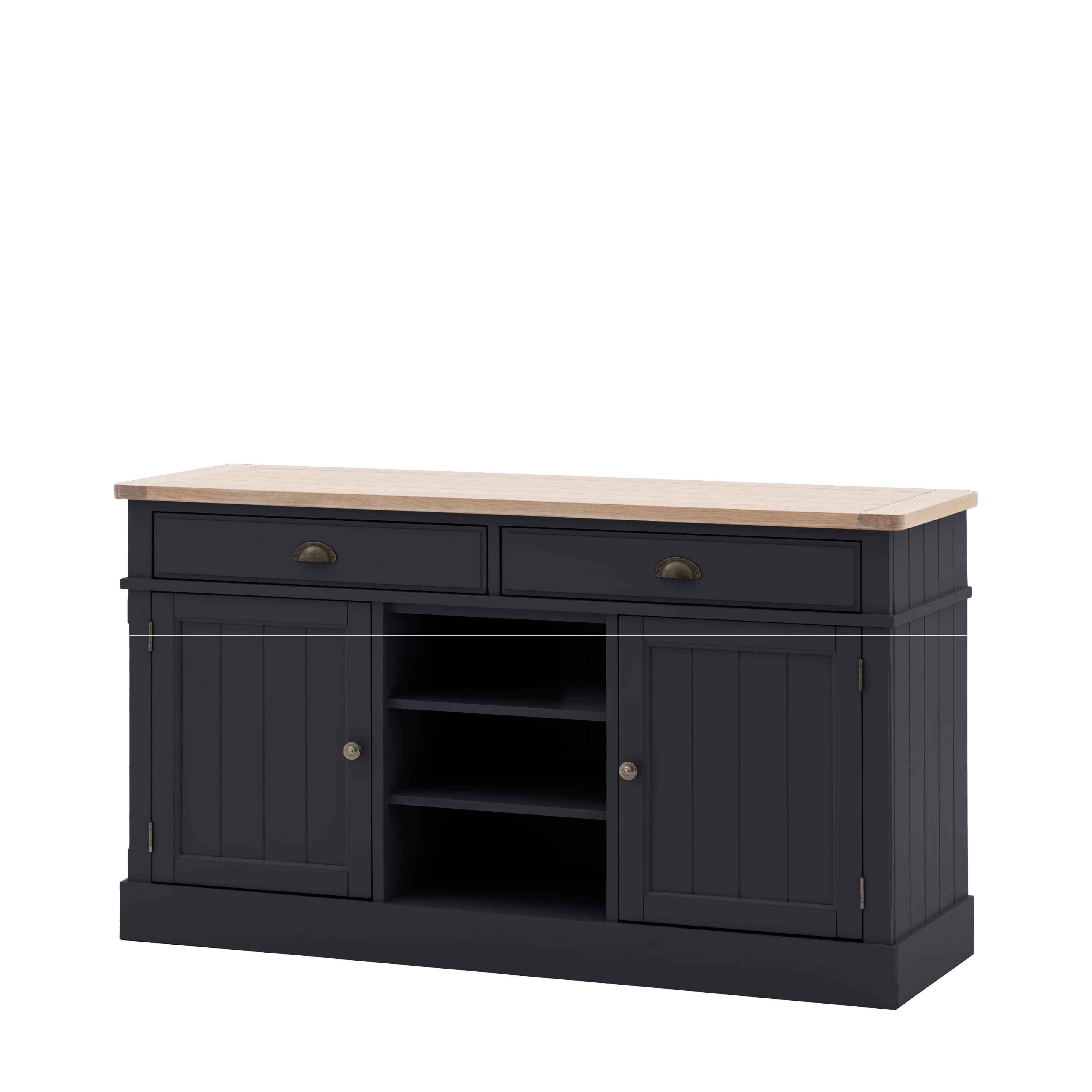 Eton Farmhouse 2 Drawer Sideboard | Meteor - Image 3