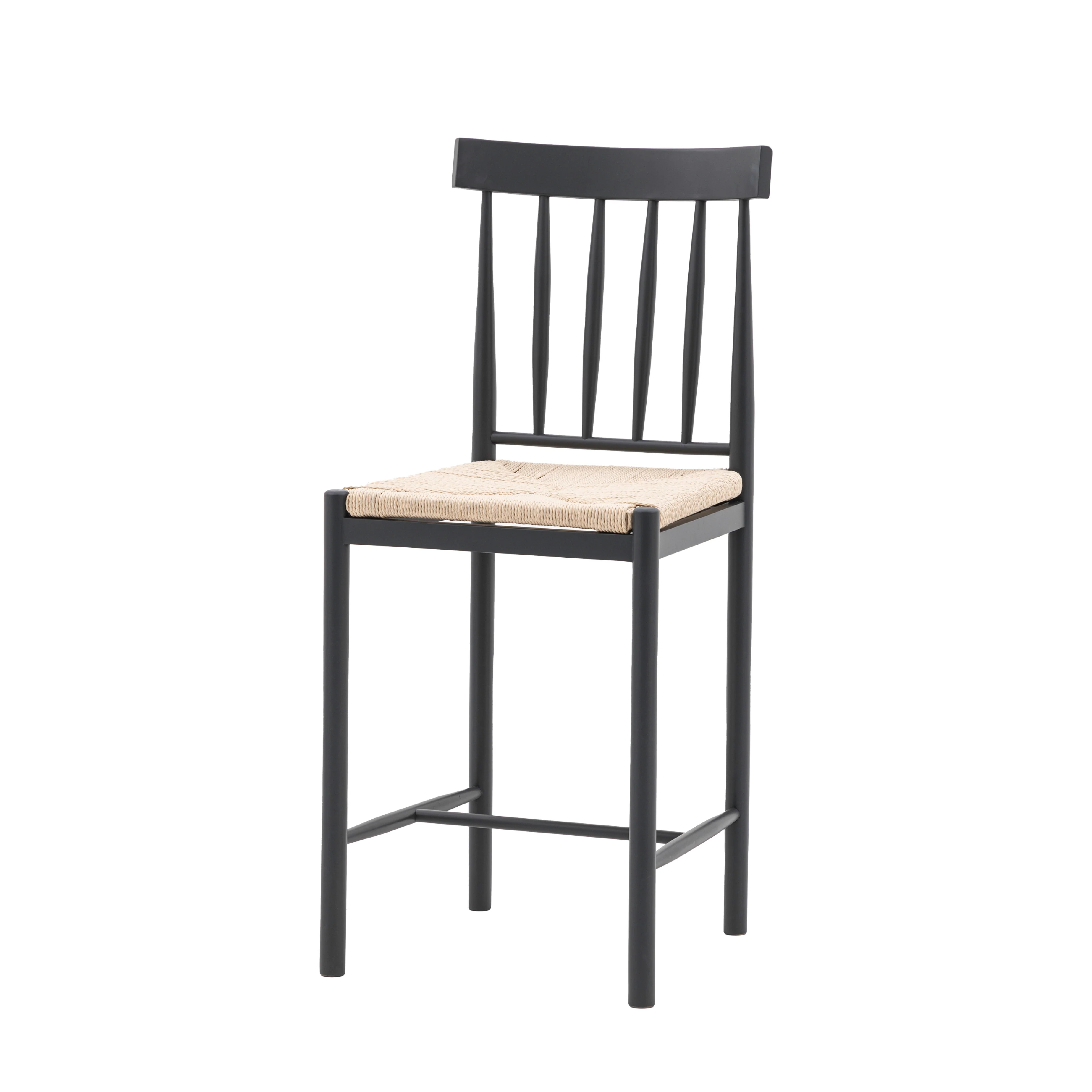 Eton Farmhouse Bar Stools | Meteor | Set of 2 - Image 3