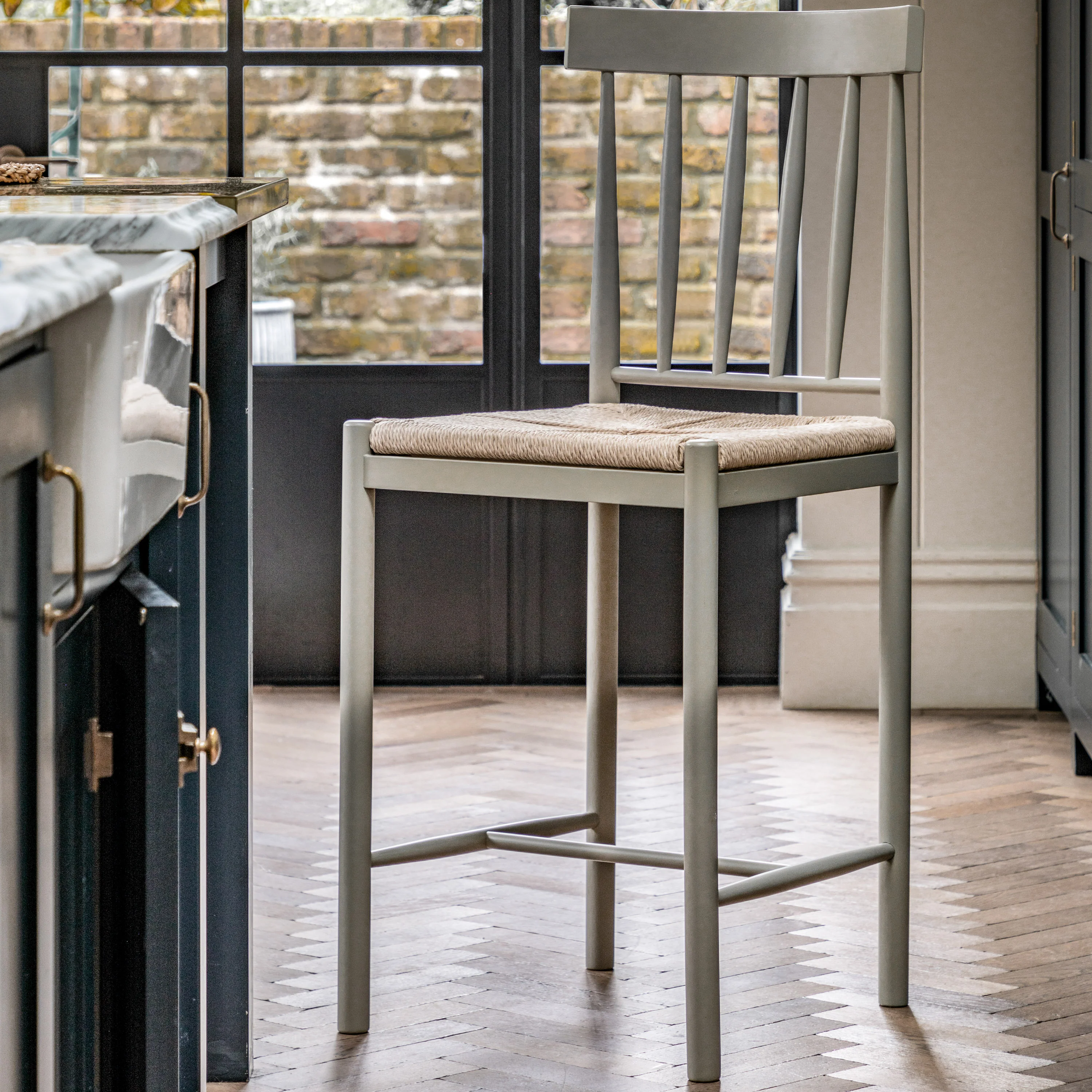 Eton Farmhouse Bar Stools | Prairie | Set of 2
