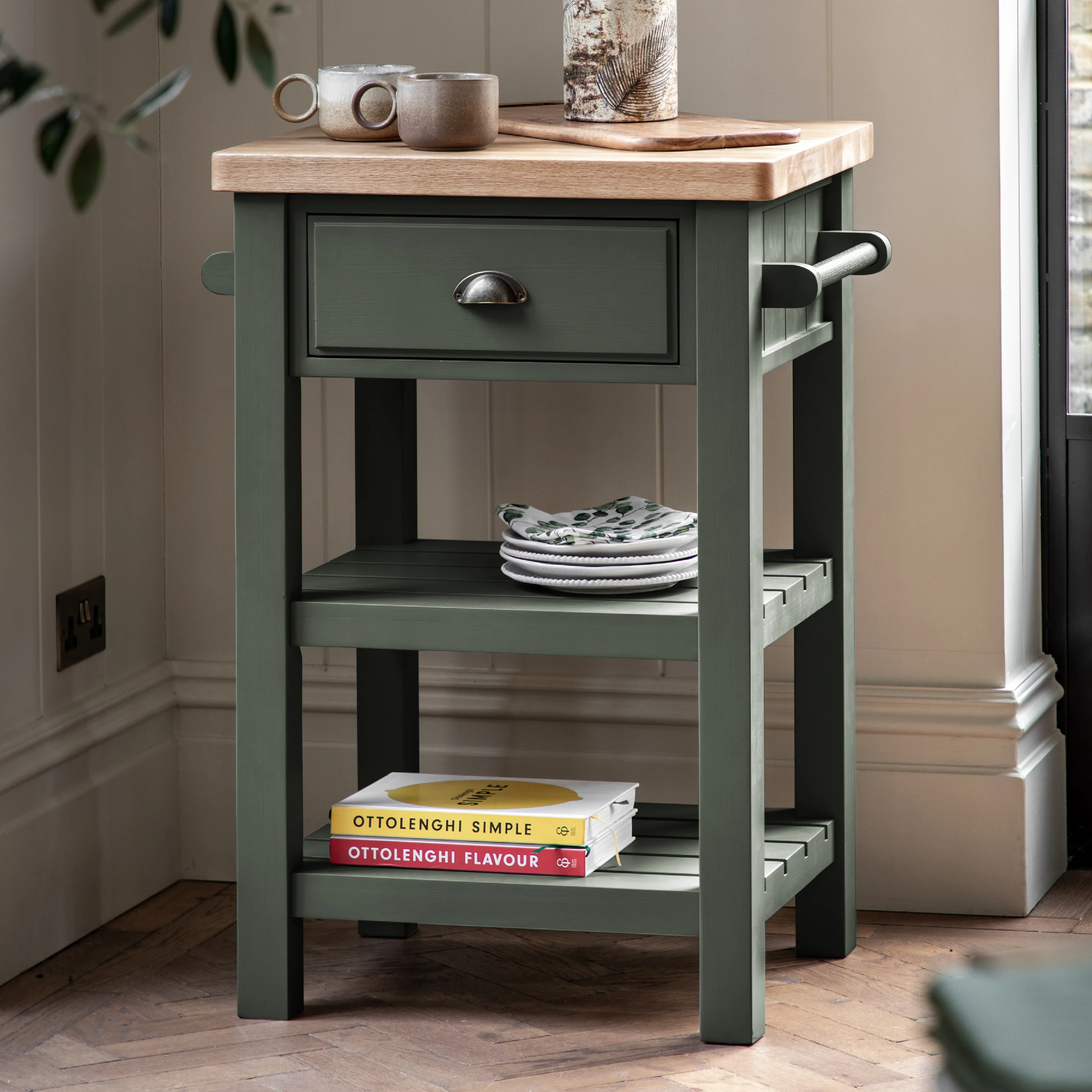 Eton Farmhouse Butchers Block | Moss