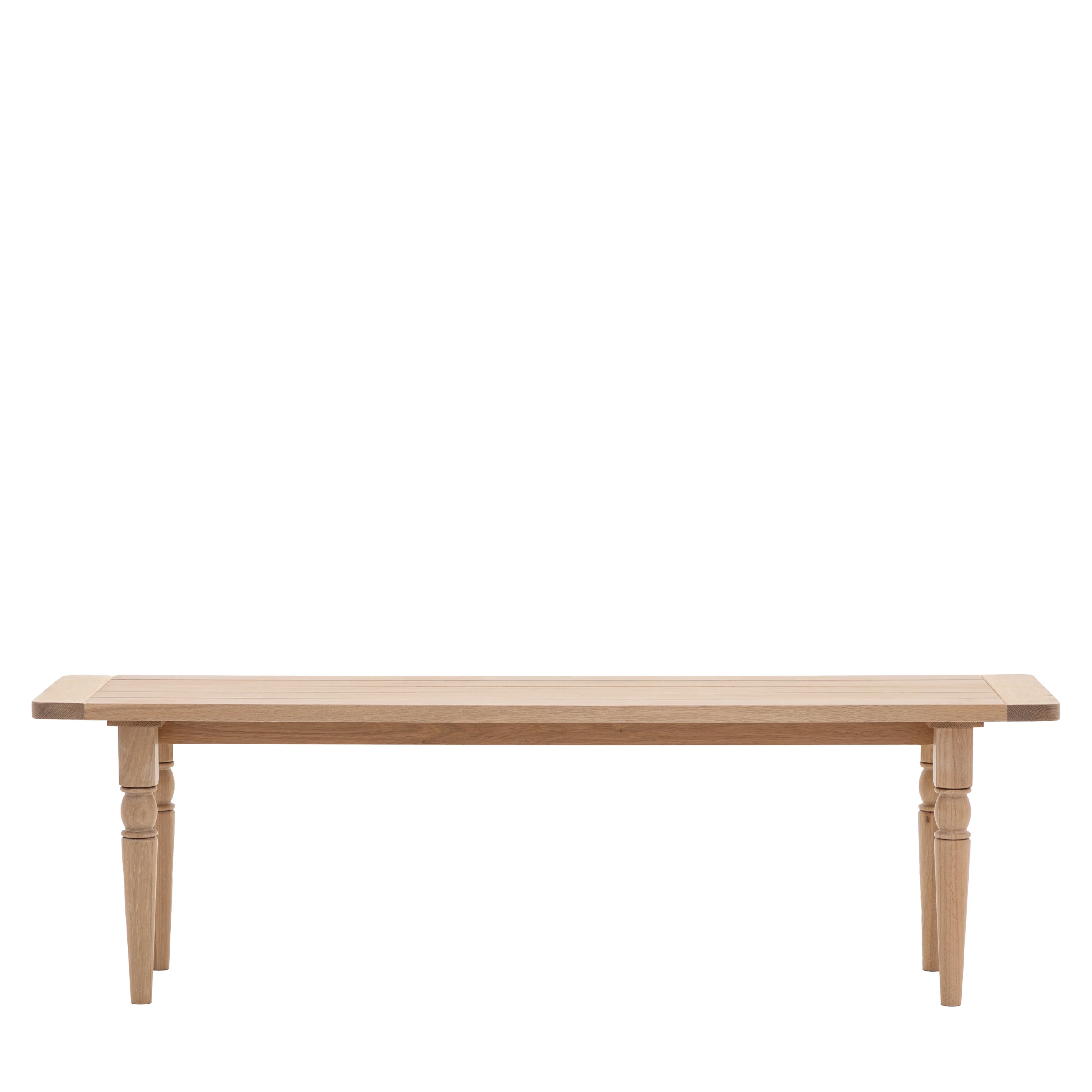 Eton Farmhouse Dining Bench | Natural - Image 3