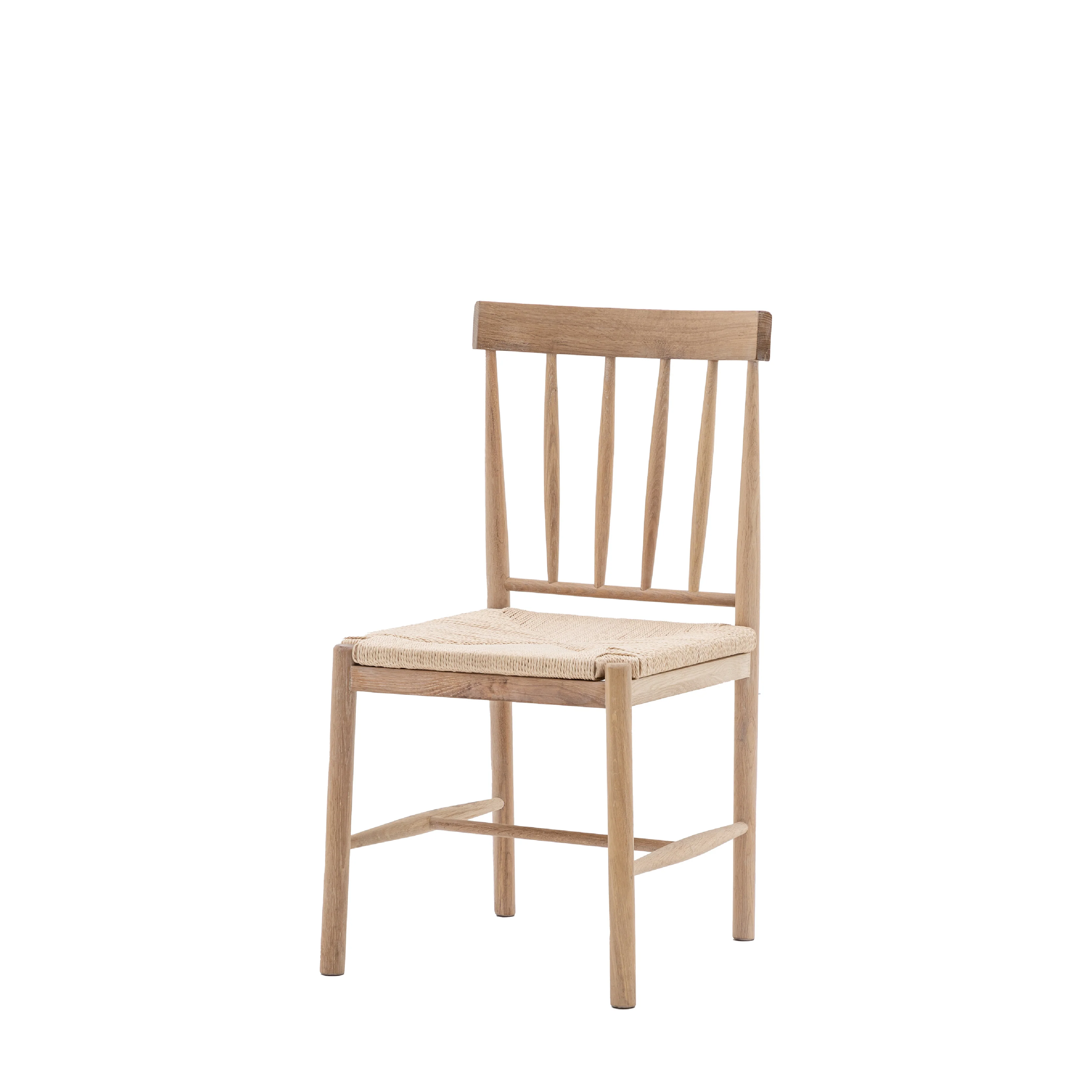 Eton Farmhouse Dining Chairs | Natural | Set of 2 - Image 3
