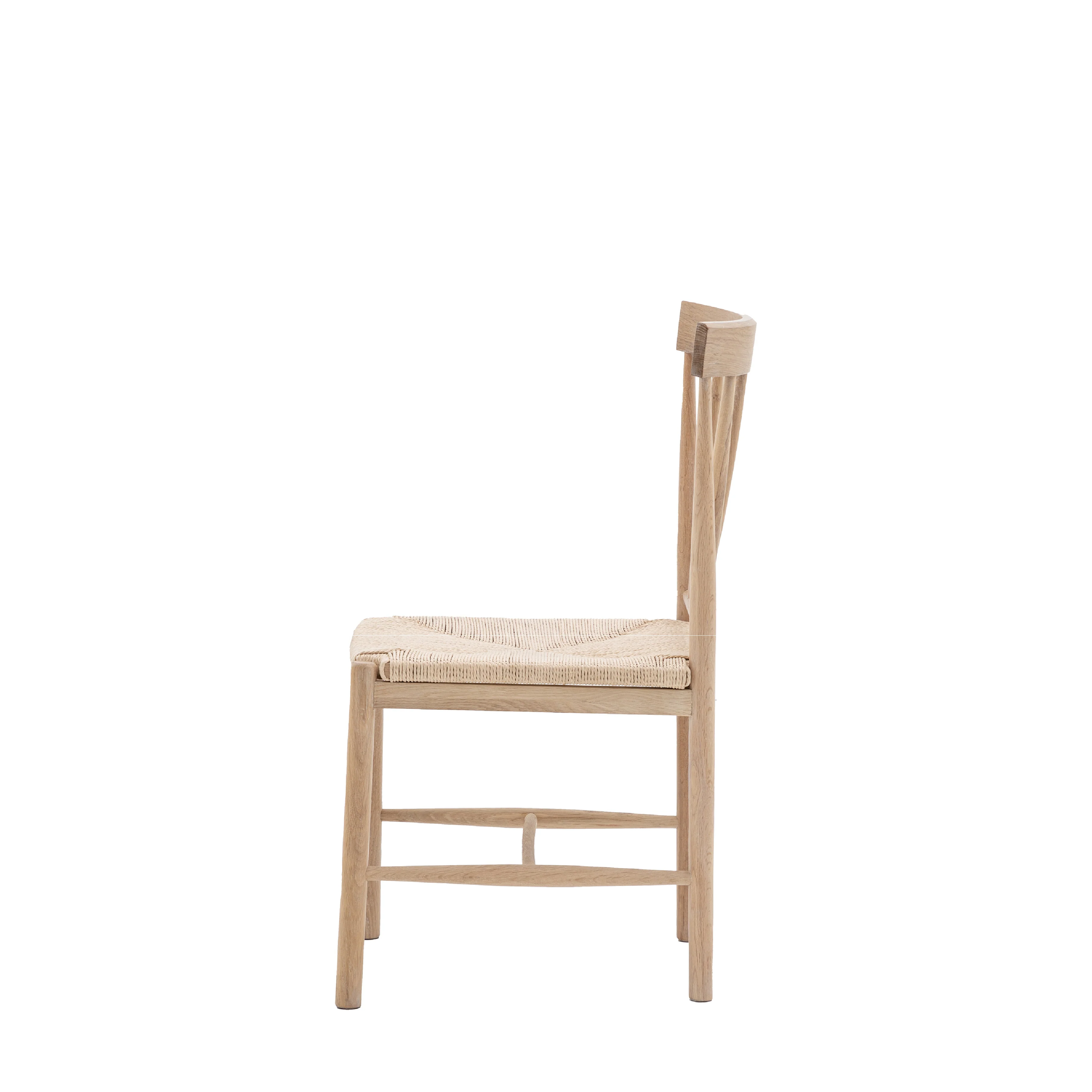 Eton Farmhouse Dining Chairs | Natural | Set of 2 - Image 4