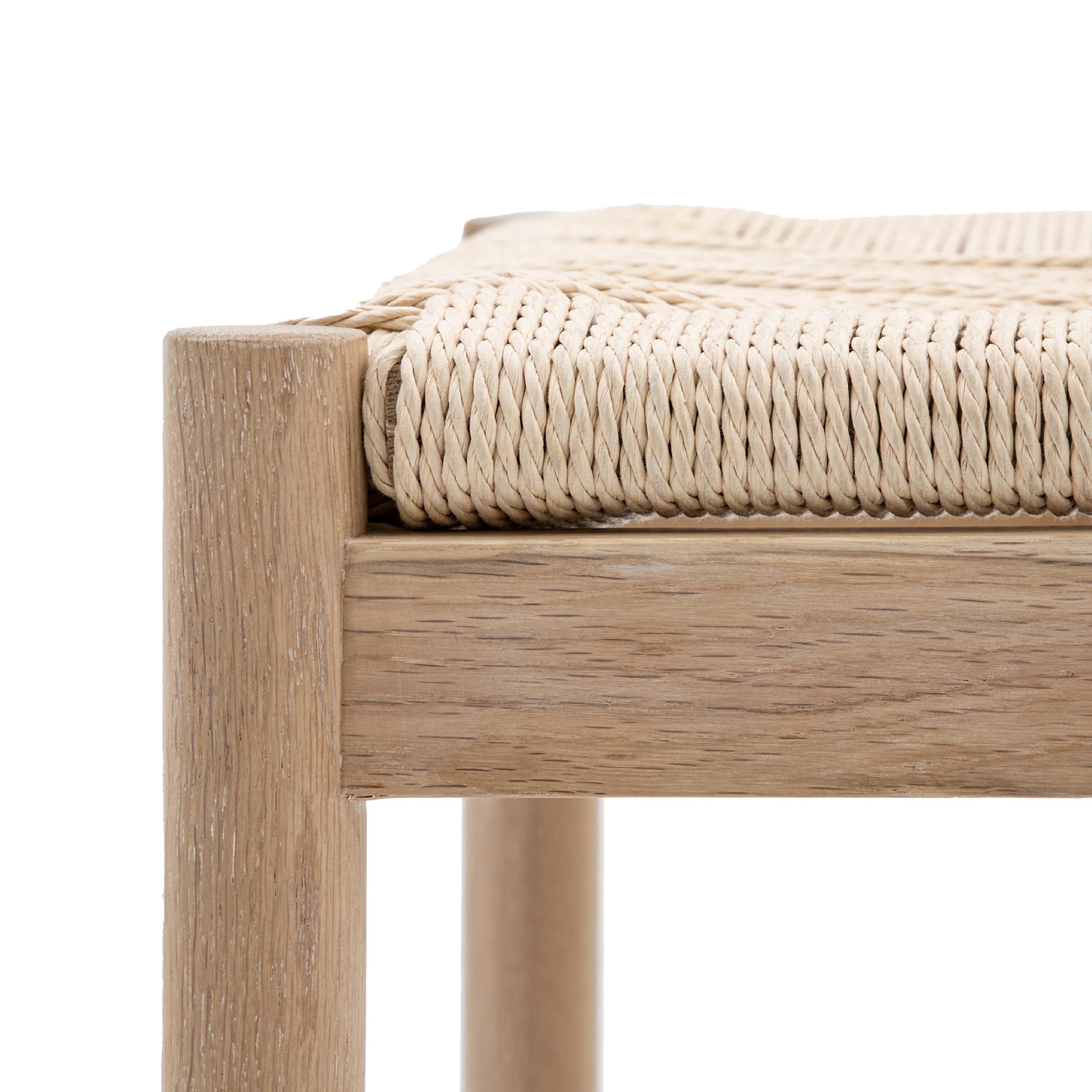 Eton Farmhouse Rope Stool | Natural - Image 5