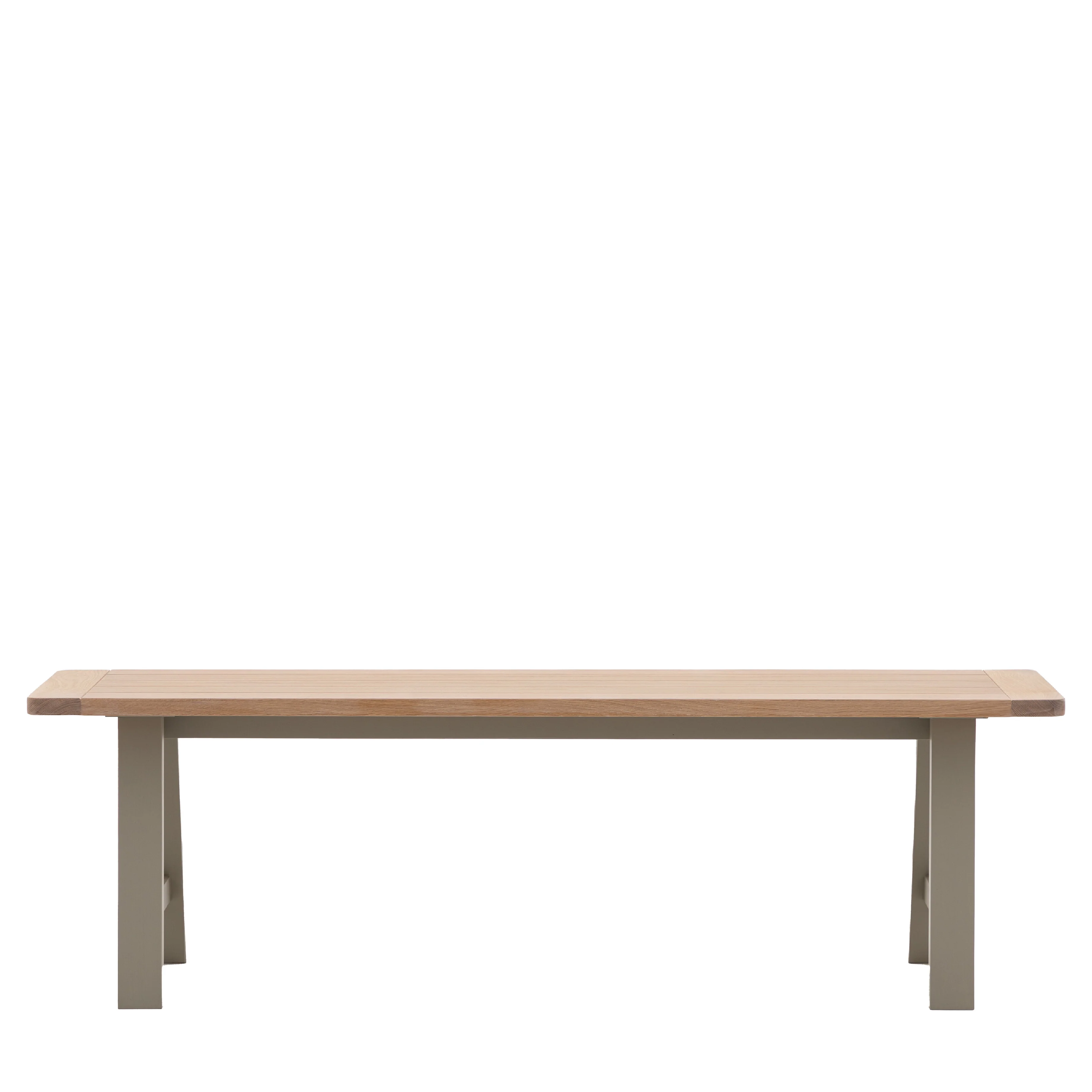 Eton Farmhouse Trestle Bench | Prairie - Image 3