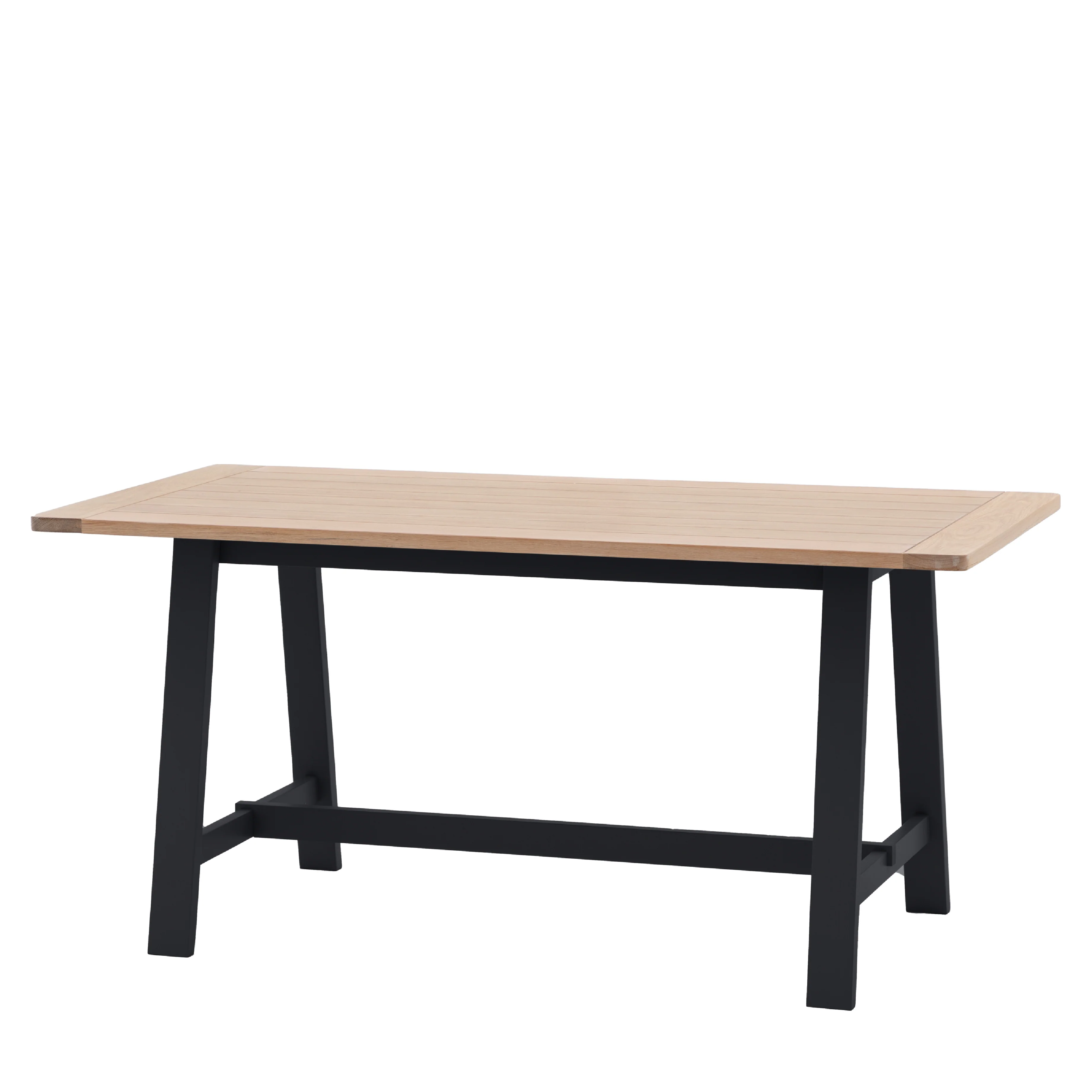 Eton Farmhouse Trestle Table | Meteor - Image 3