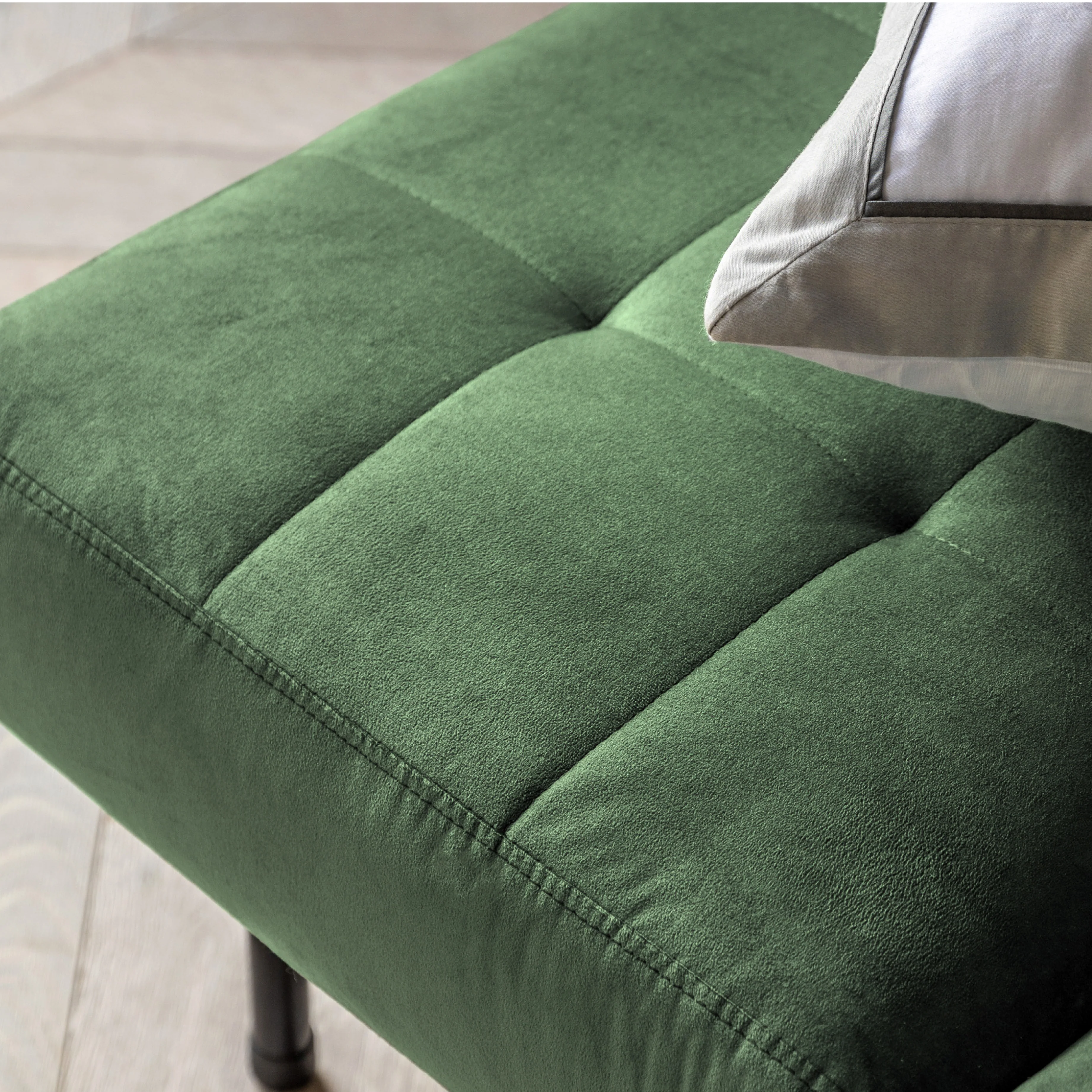 Eynsford Bolster Sofa Bed | Bottle Green - Image 2