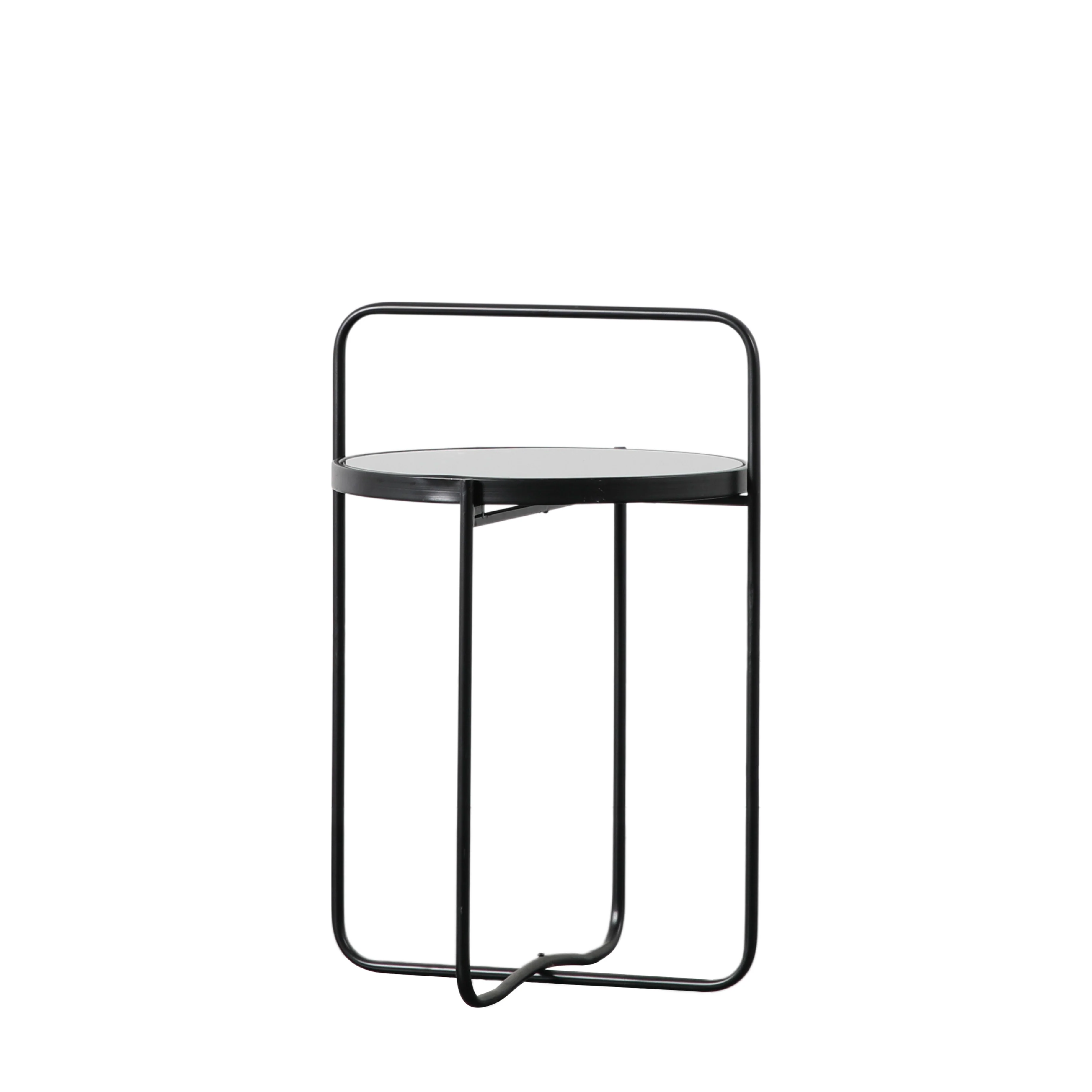 Fawley Handle Side Table | Black - Image 3