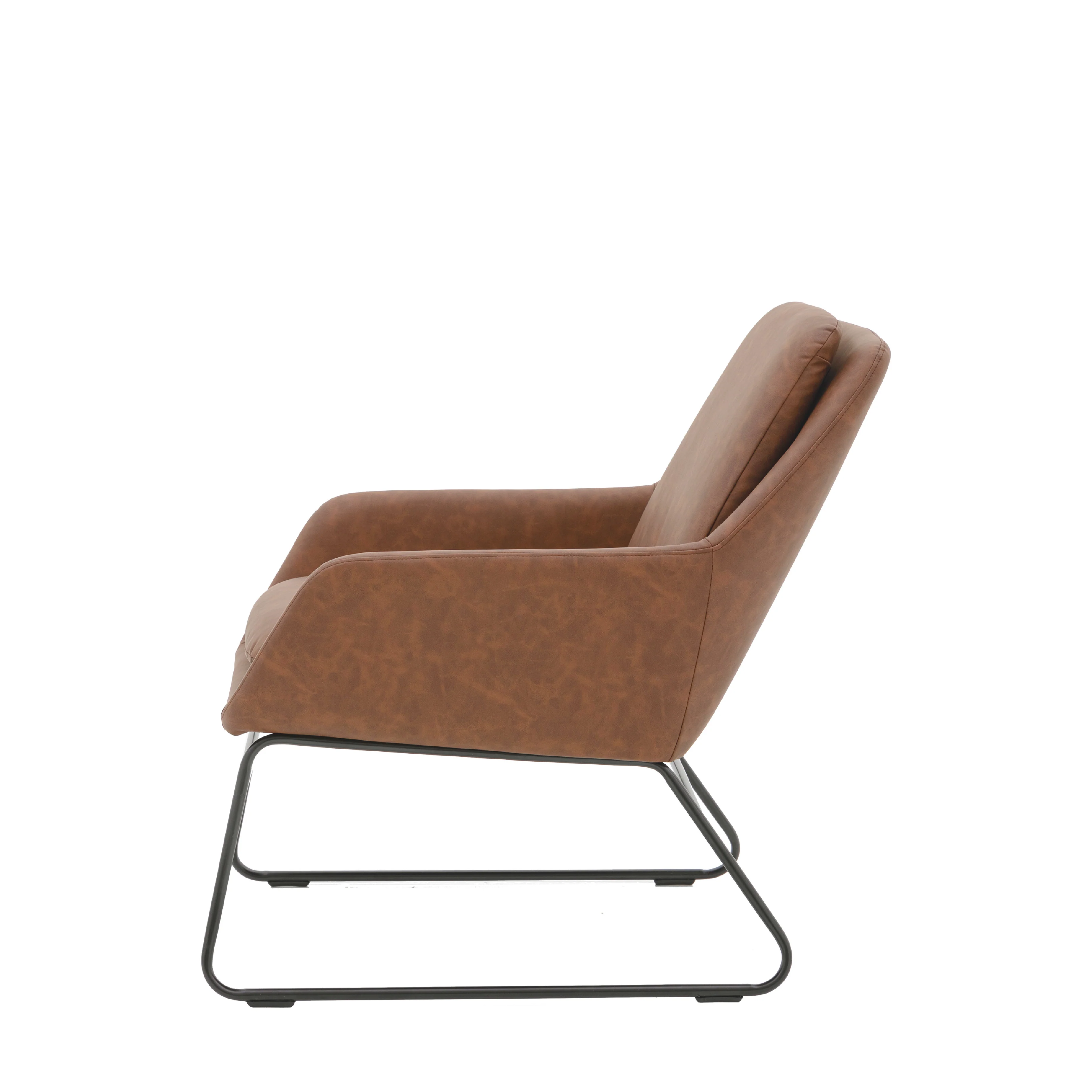 Funton Retro Chair | Brown - Image 5