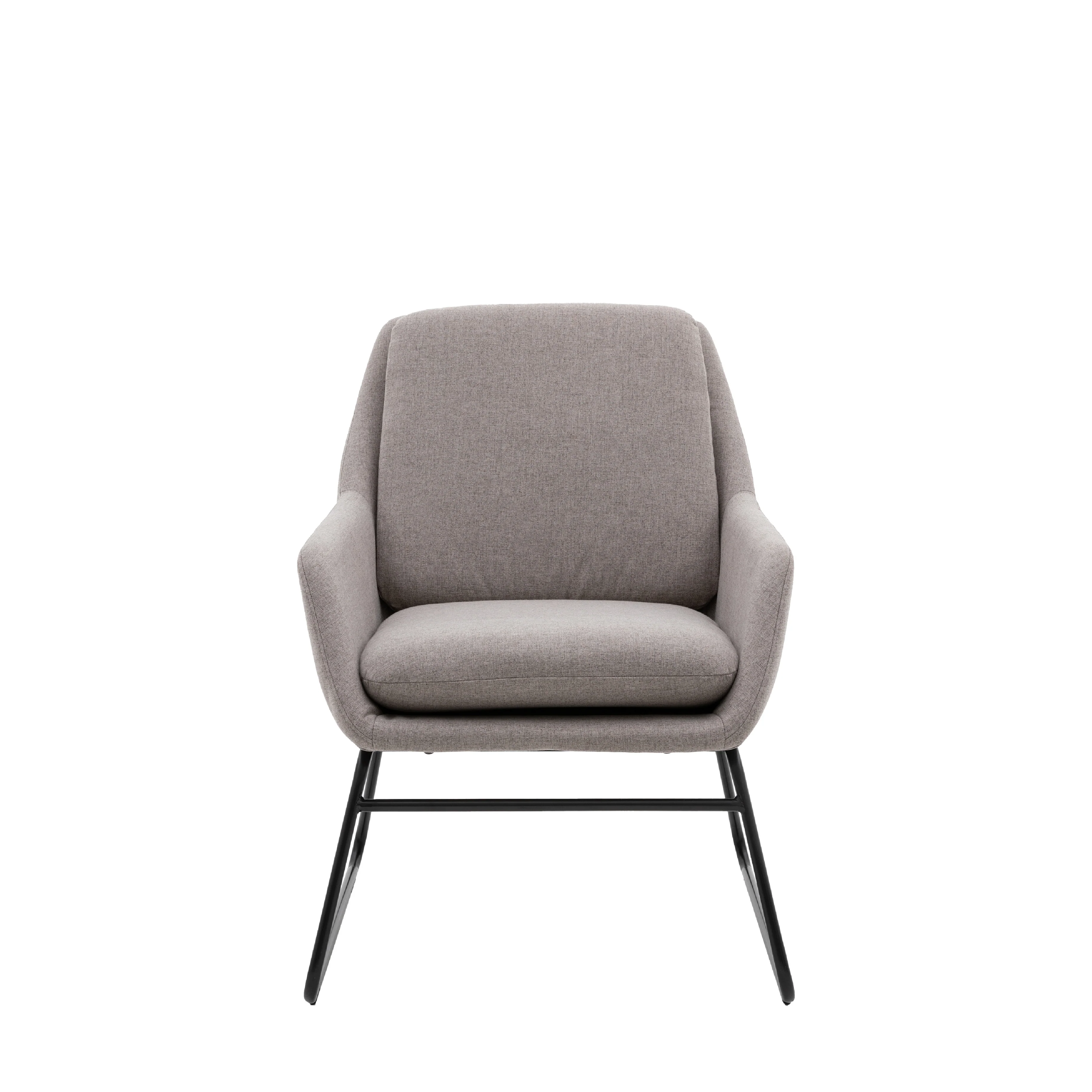 Funton Retro Chair | Light Grey - Image 3