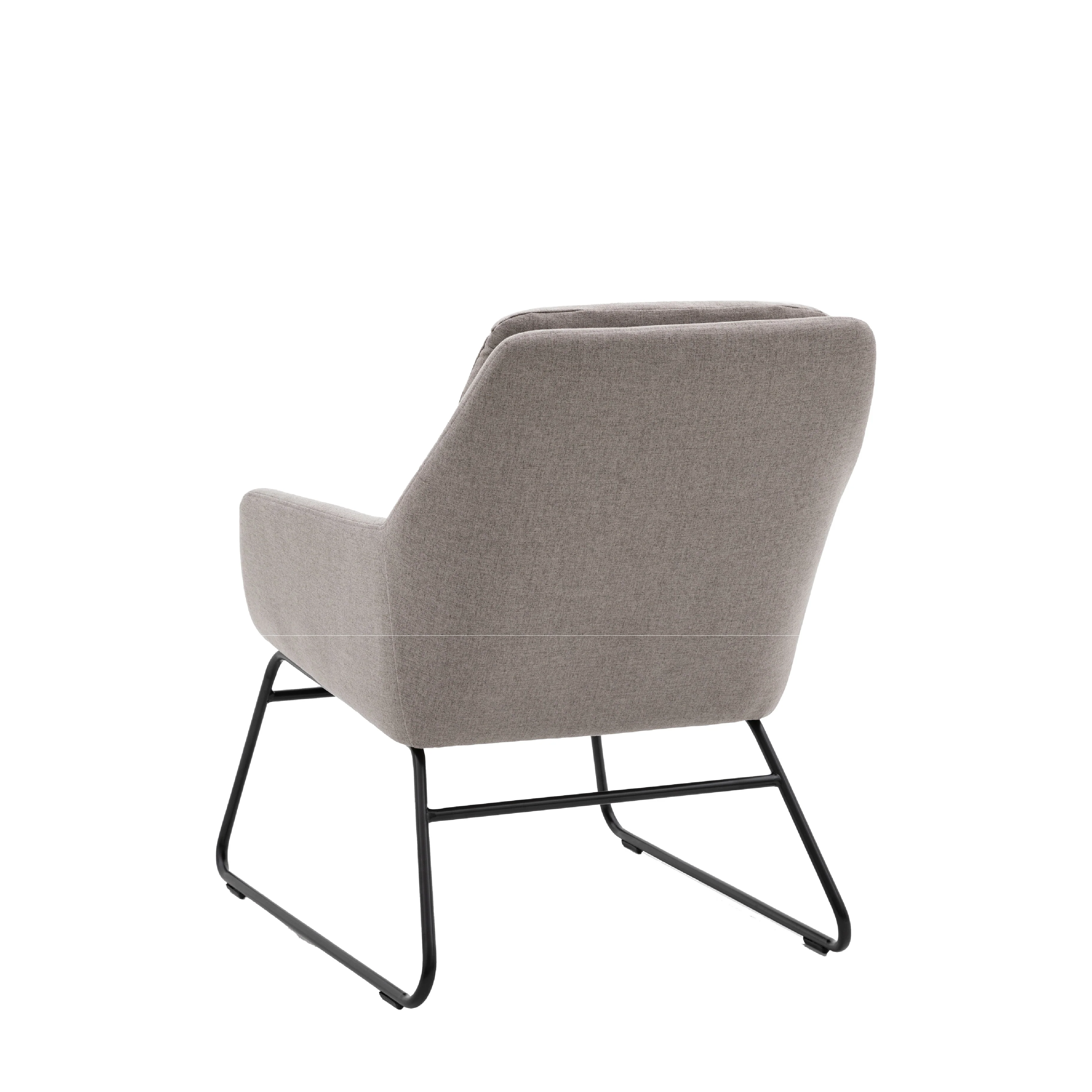 Funton Retro Chair | Light Grey - Image 4