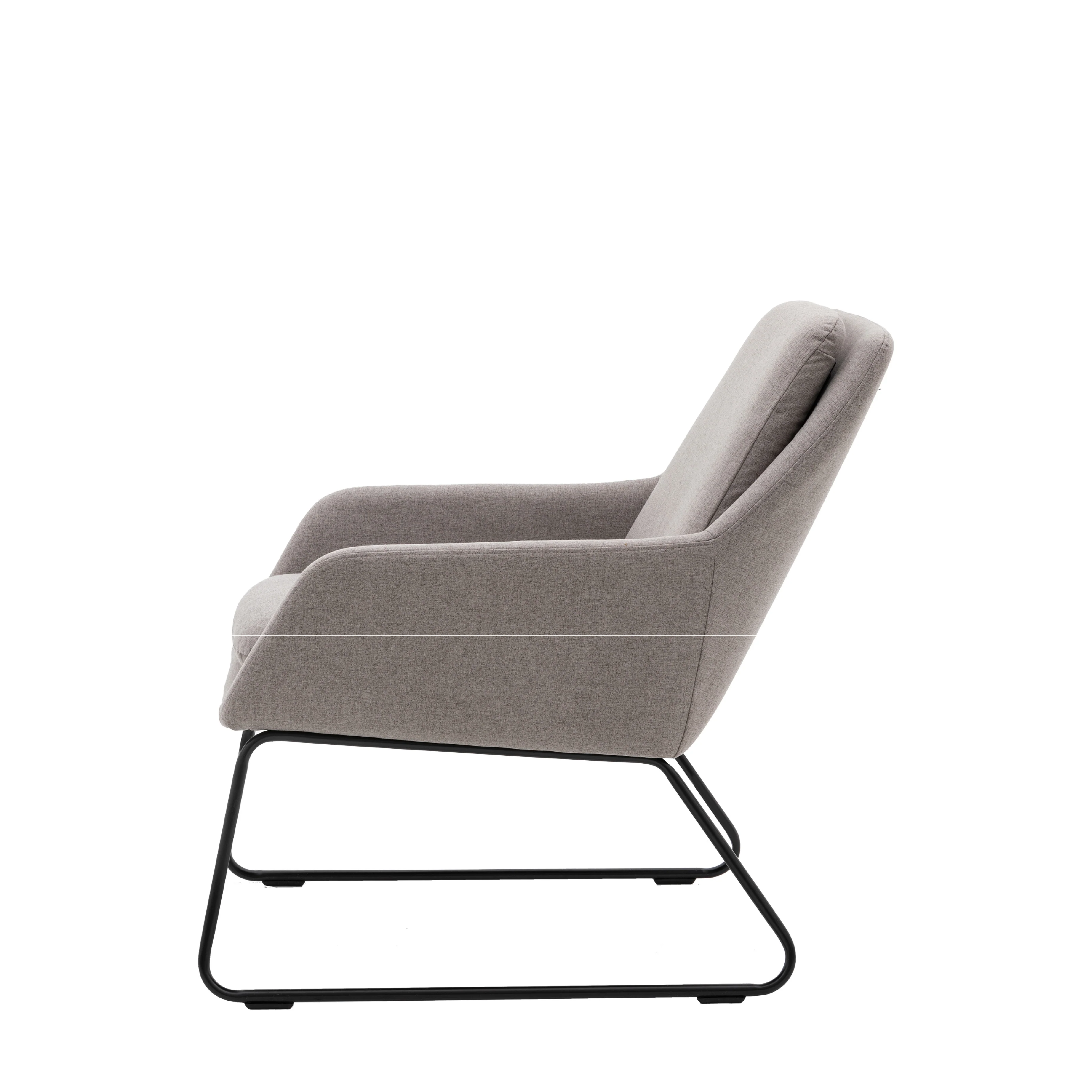 Funton Retro Chair | Light Grey - Image 5