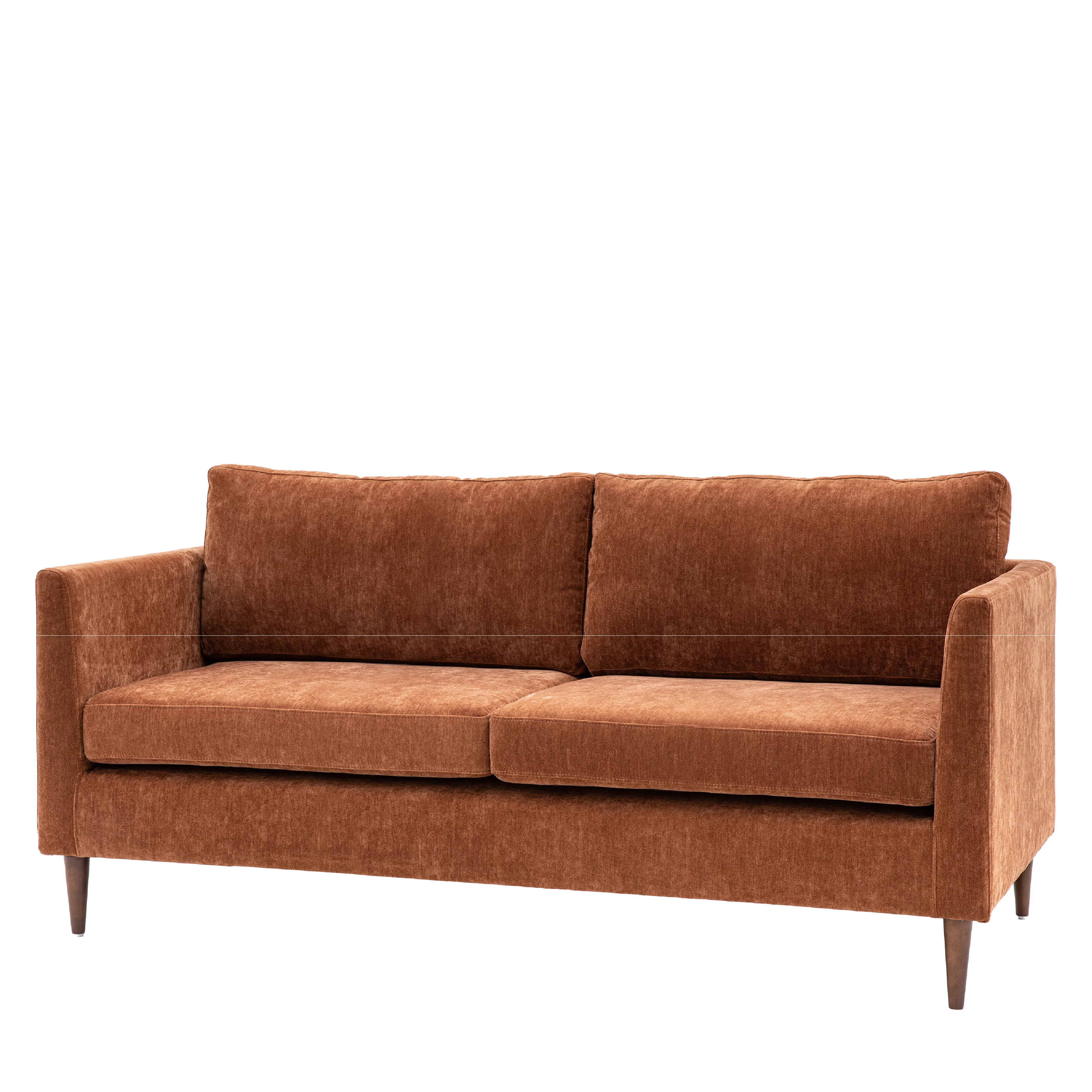 Gateford Upholstered 3 Seat Sofa | Rust - Image 3