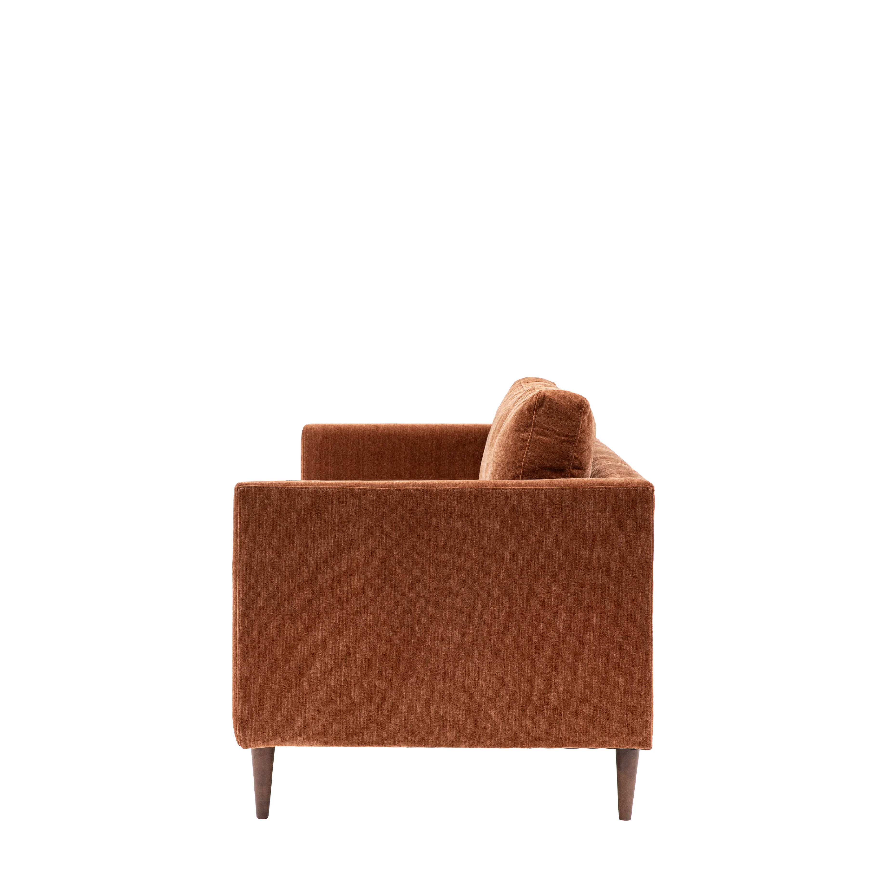 Gateford Upholstered 3 Seat Sofa | Rust - Image 4