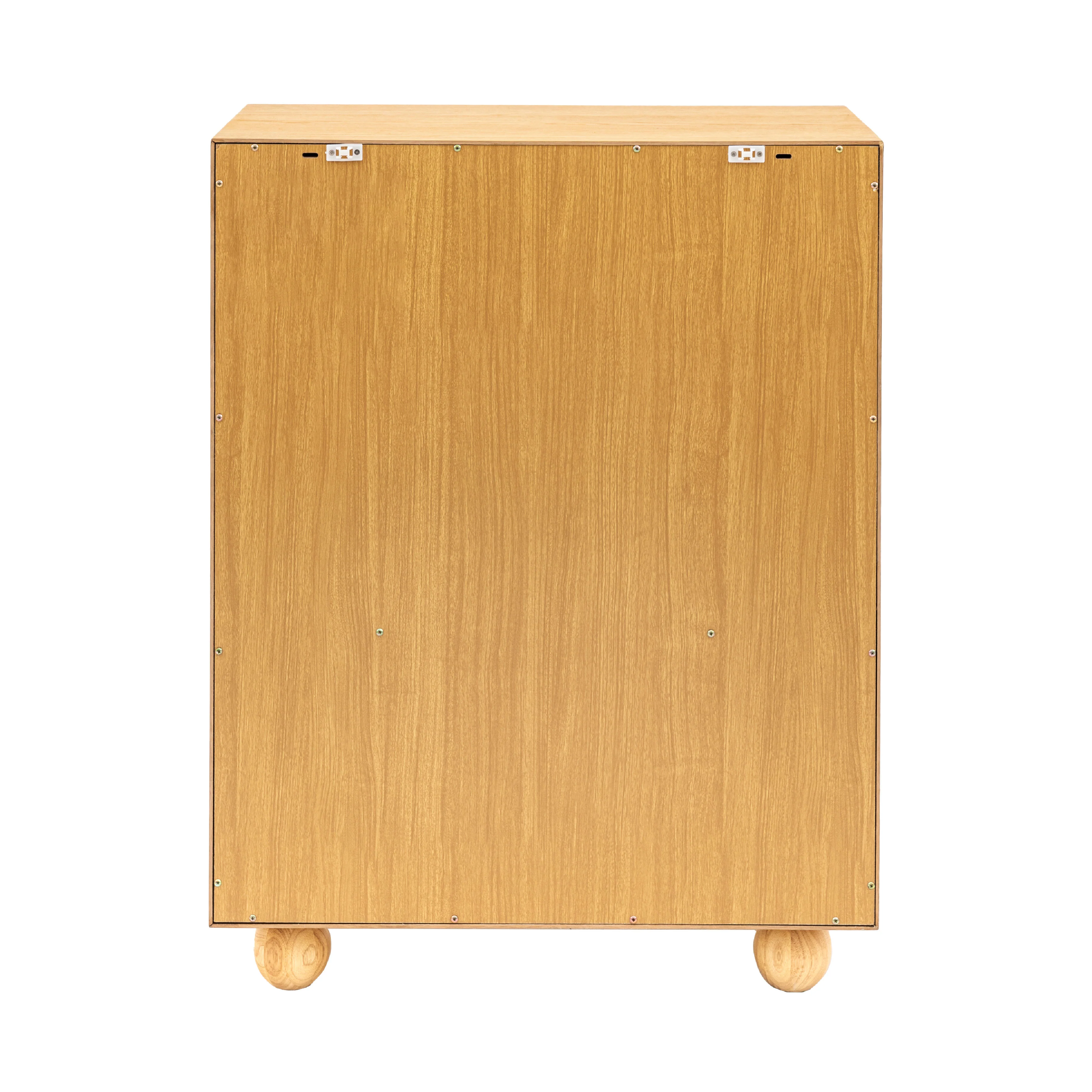 Geo Retro 2 Door Cupboard | Natural - Image 5