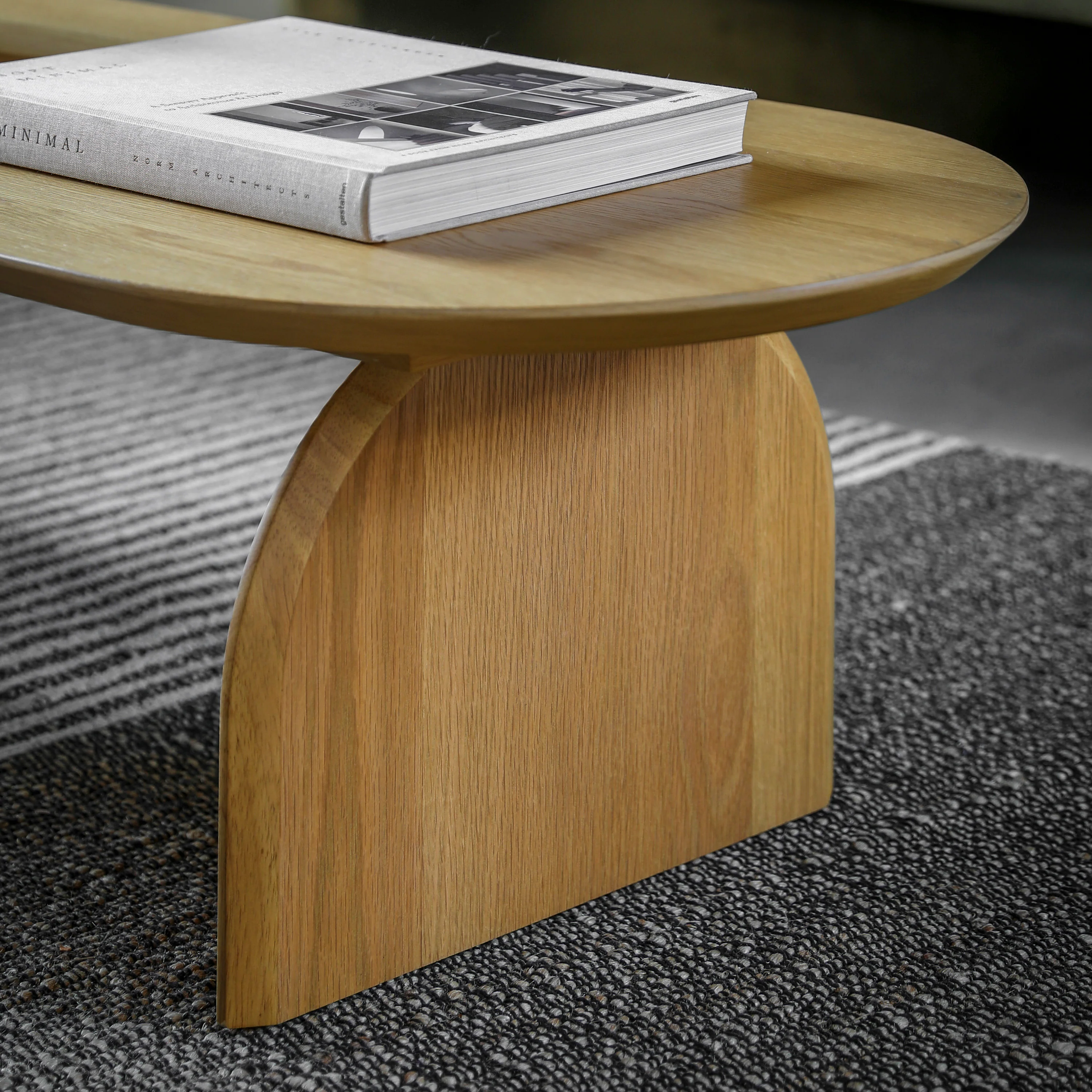 Geo Retro Coffee Table | Natural - Image 5