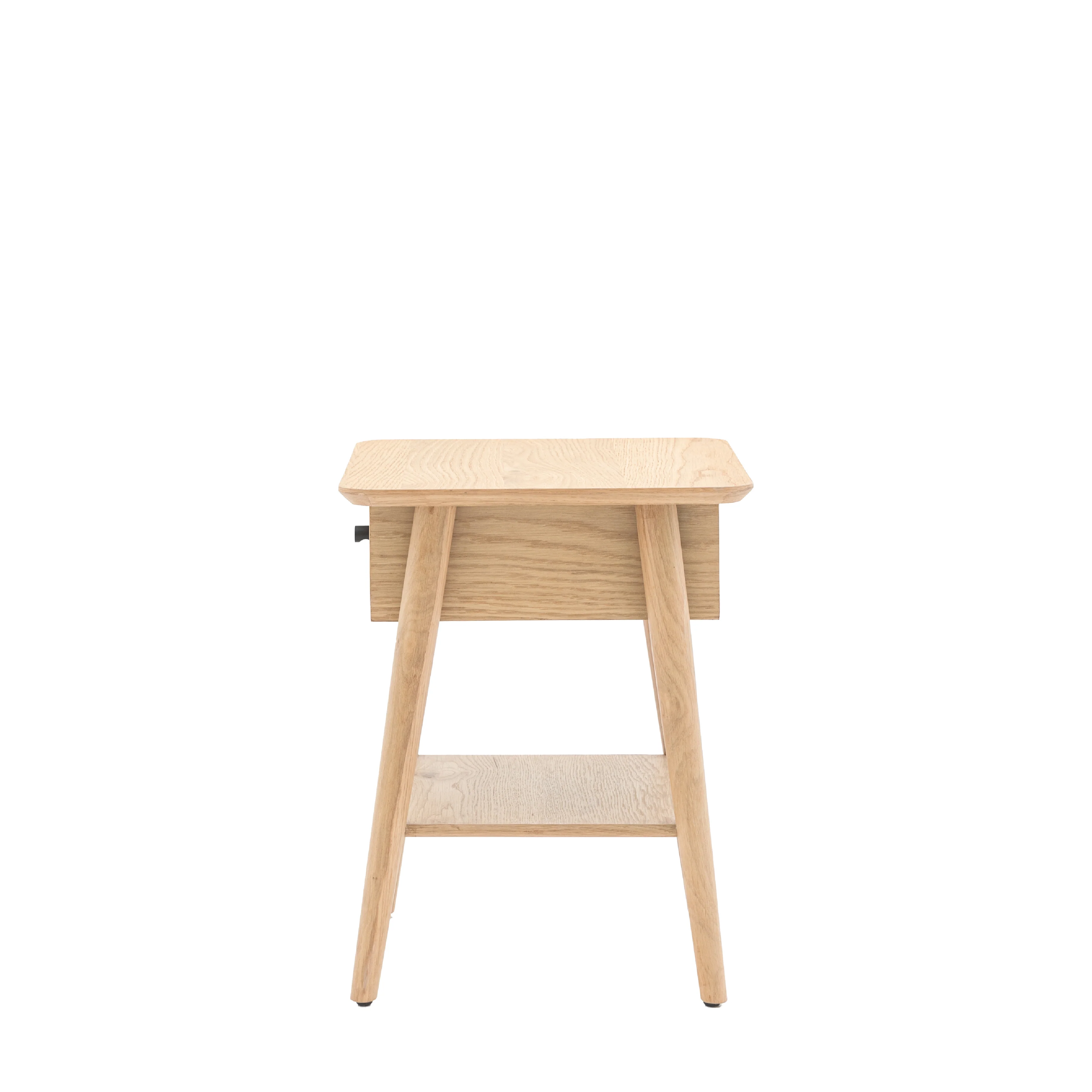 Hatfield 1 Drawer Bedside Table | Natural Oak - Image 4