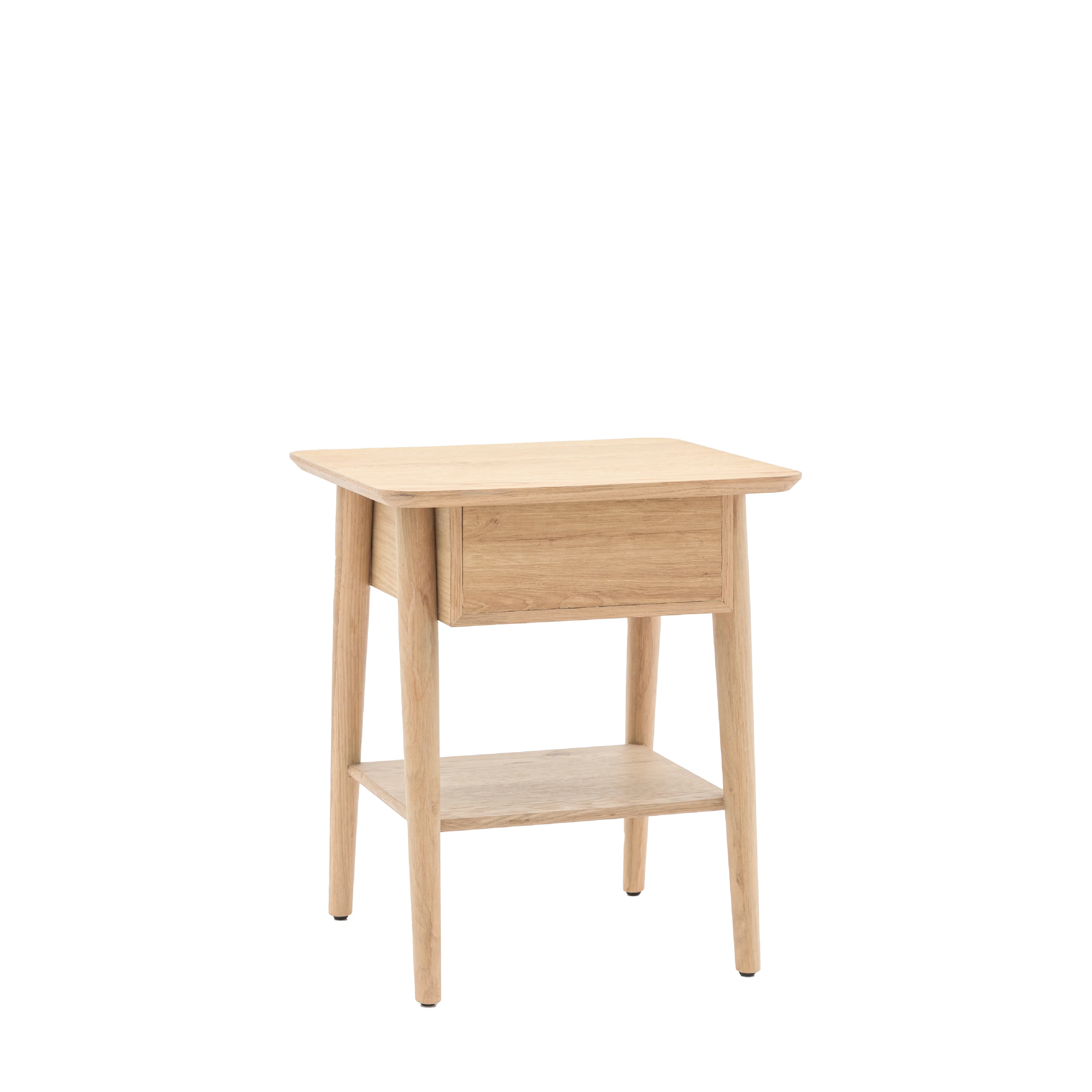 Hatfield 1 Drawer Bedside Table | Natural Oak - Image 5