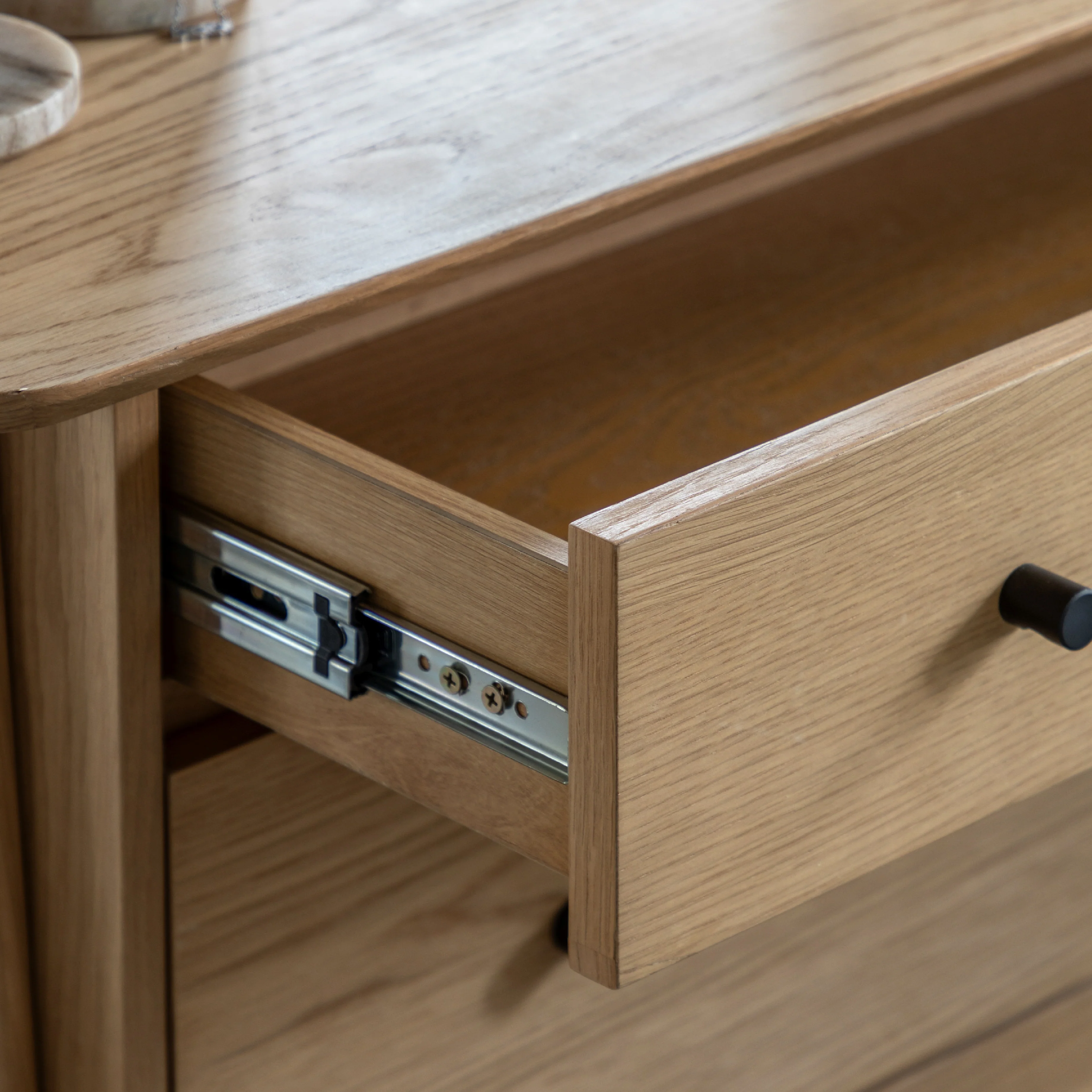 Hatfield 3 Drawer Chest | Natural Oak - Image 2